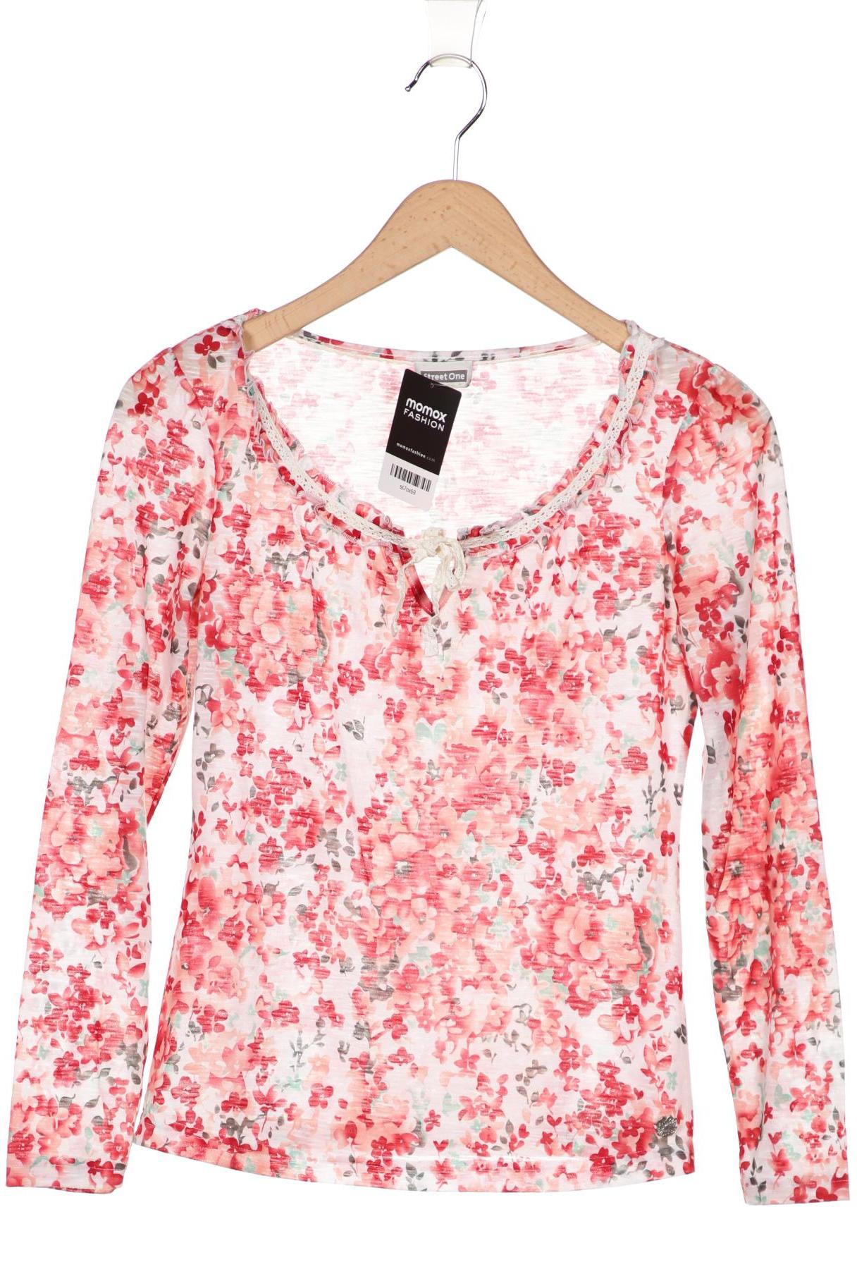 

Street One Damen Langarmshirt, rot, Gr. 34