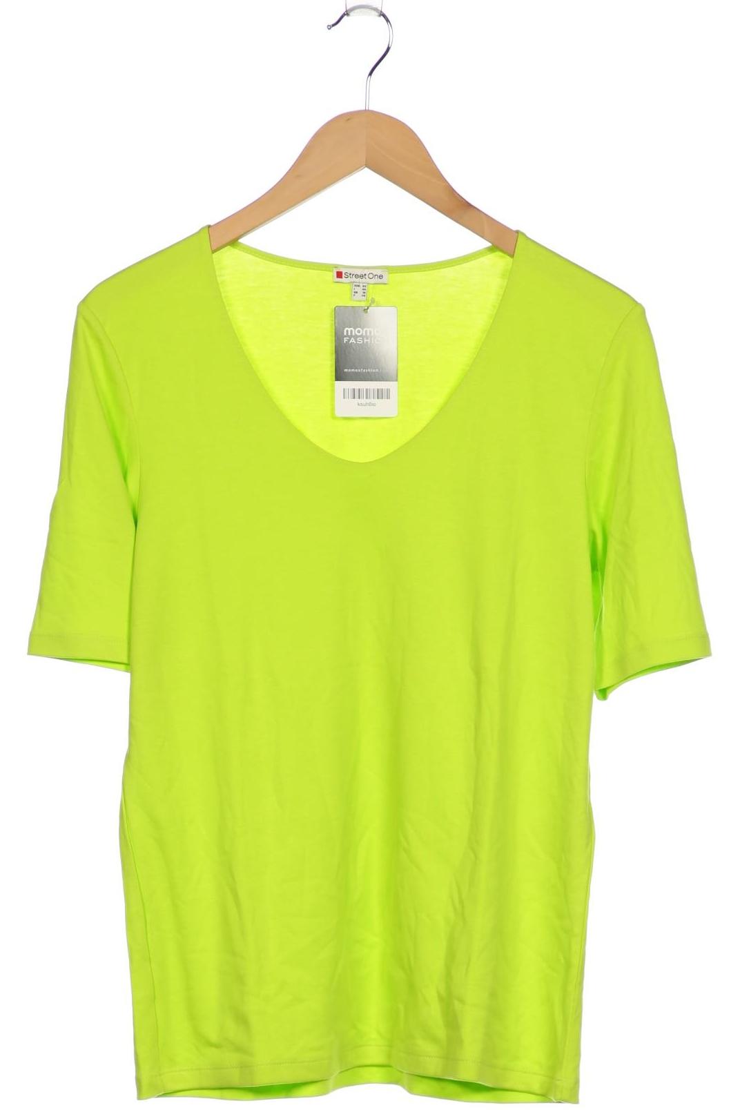 

Street One Damen T-Shirt, hellgrün, Gr. 42