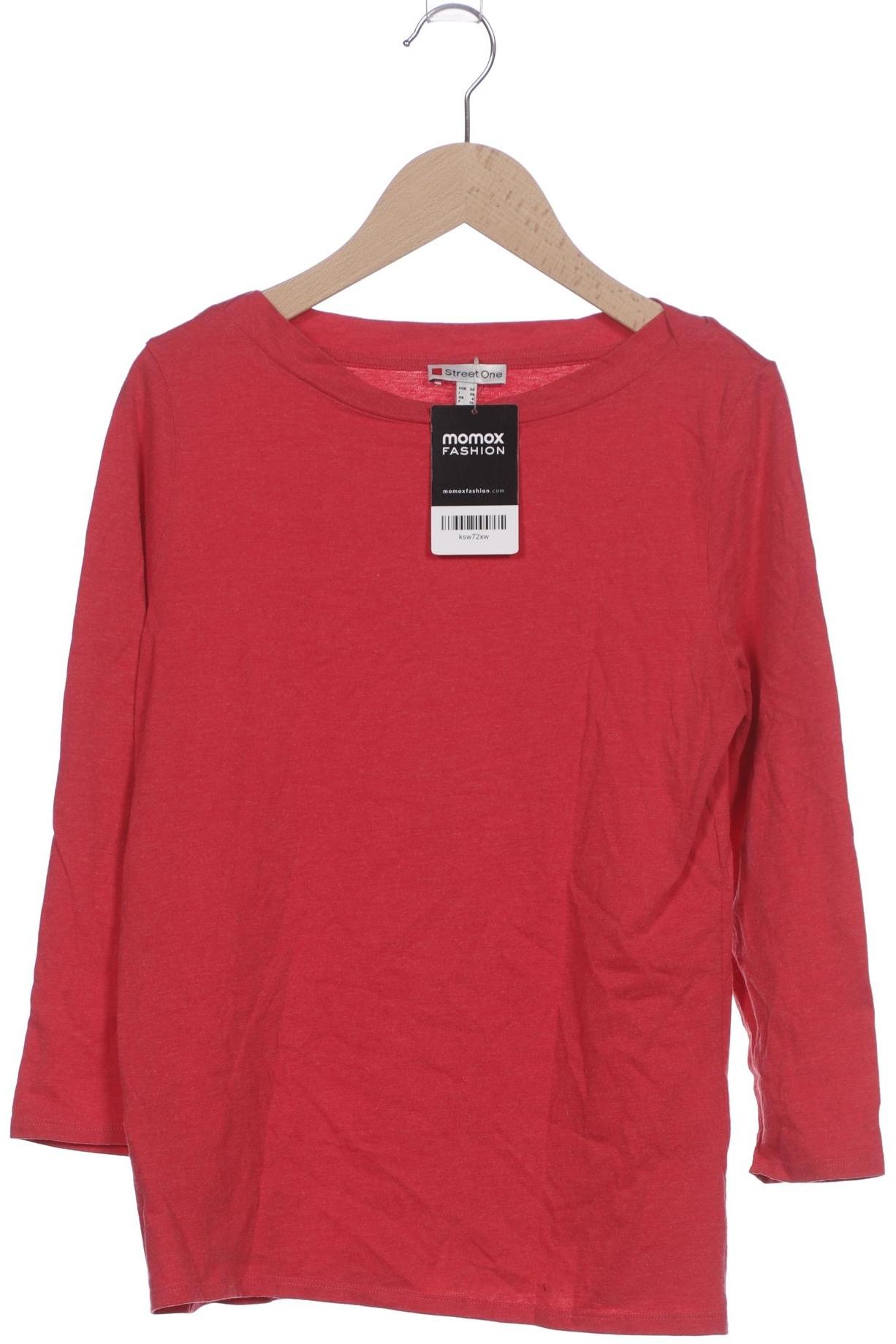 

Street One Damen Langarmshirt, rot, Gr. 34