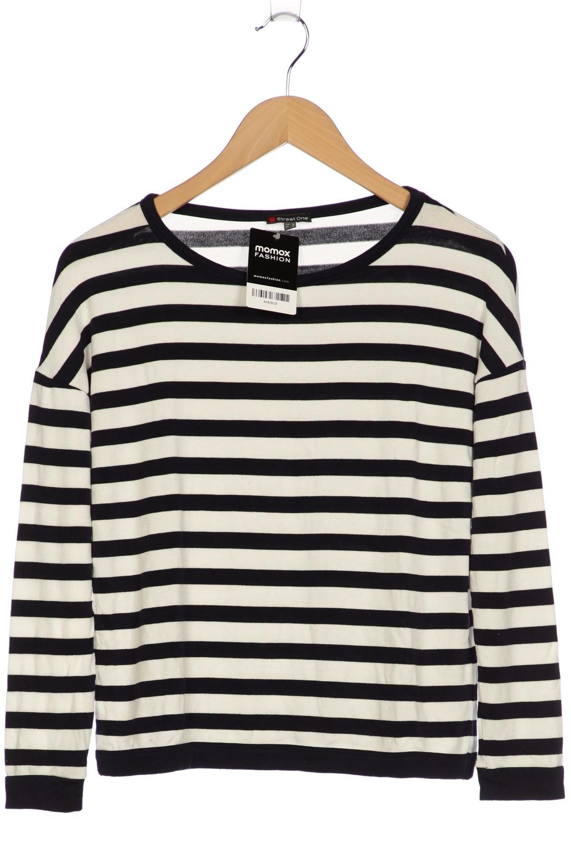 

Street One Damen Langarmshirt, weiß, Gr. 34