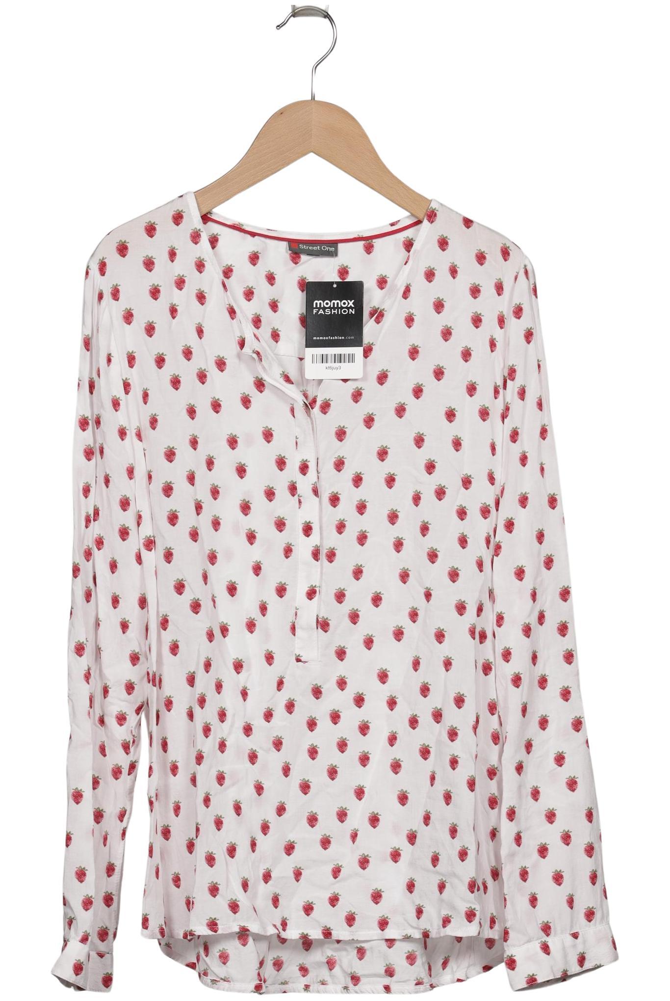 

Street One Damen Bluse, weiß, Gr. 40