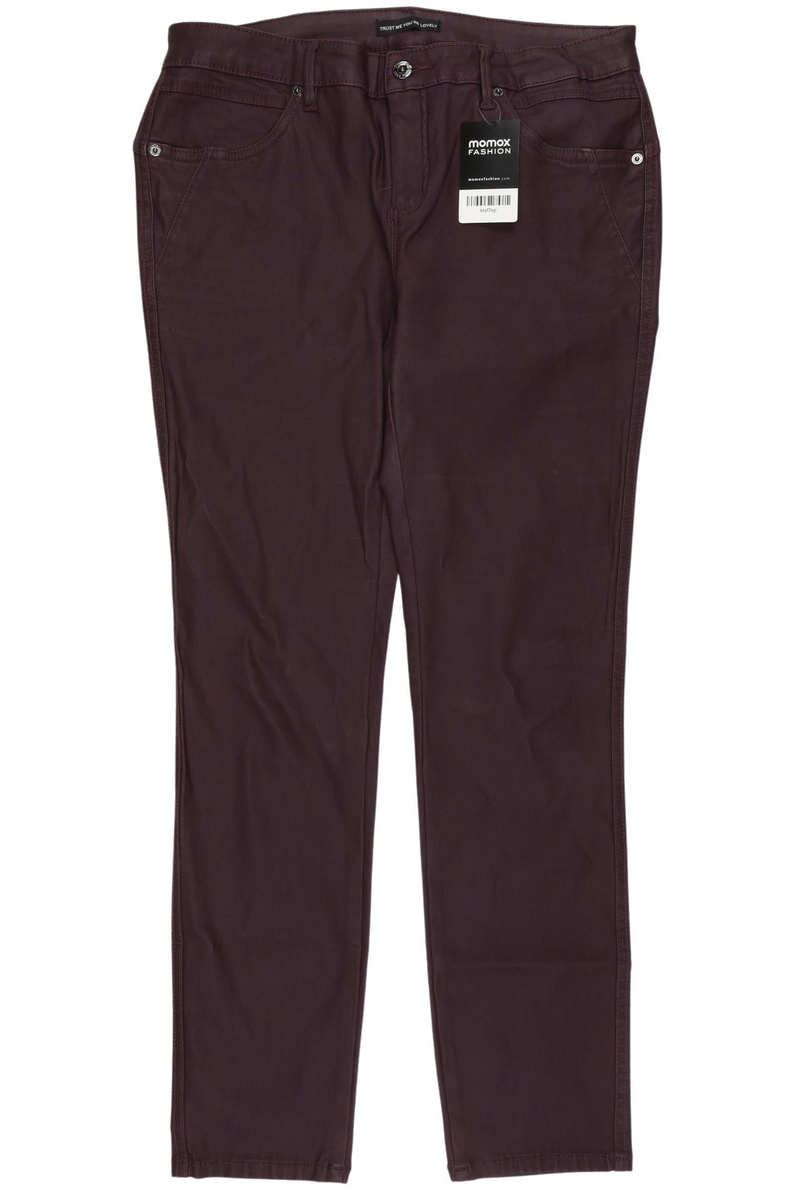 

Street One Damen Stoffhose, bordeaux, Gr. 42