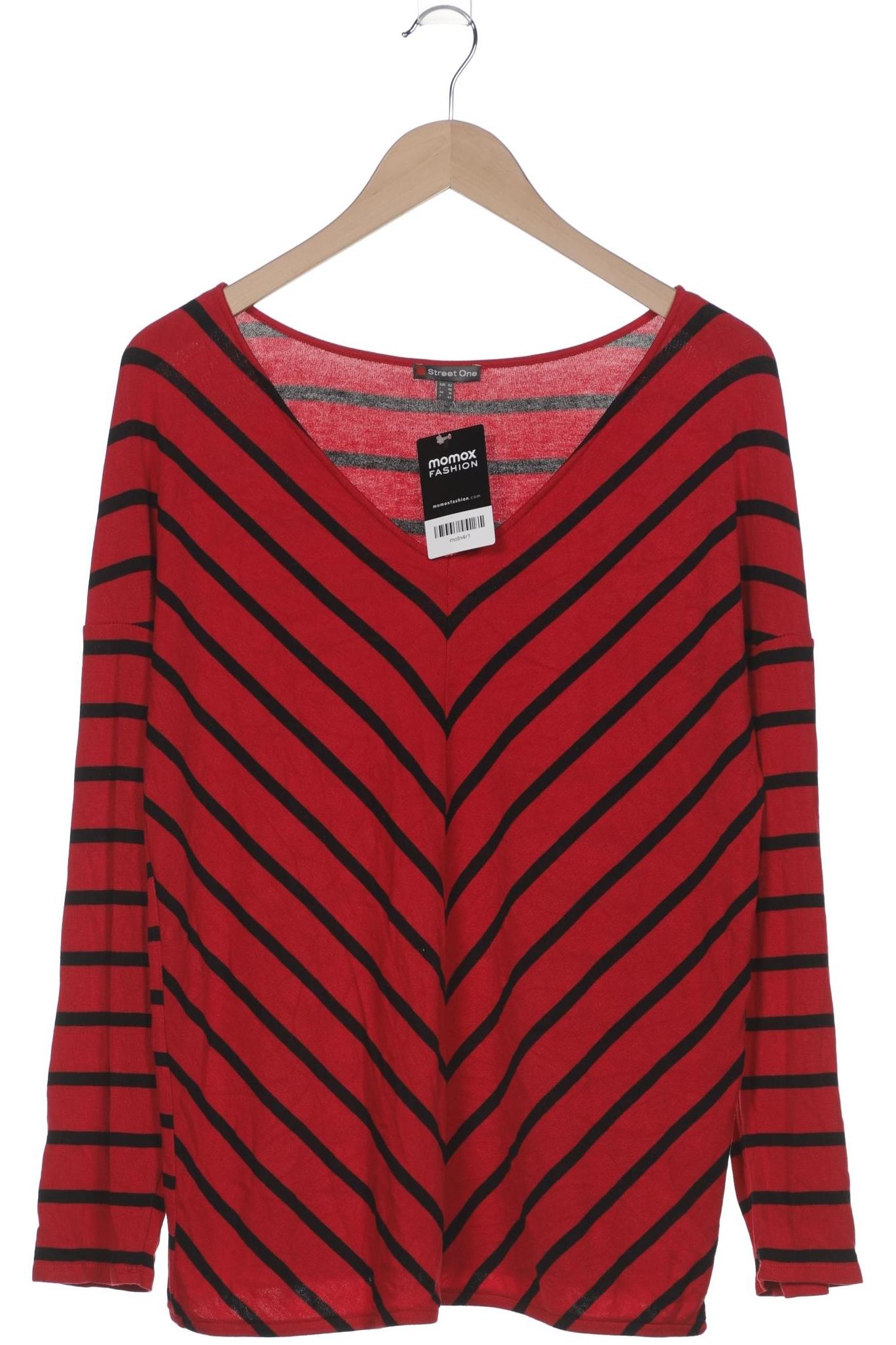 

Street One Damen Pullover, rot, Gr. 42