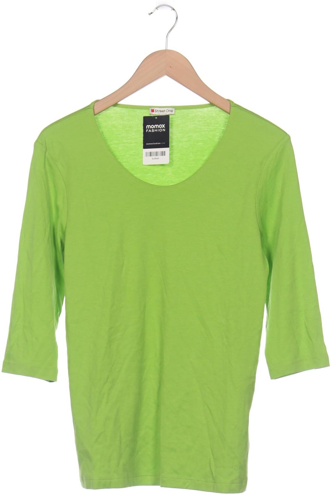 

Street One Damen Langarmshirt, grün, Gr. 42