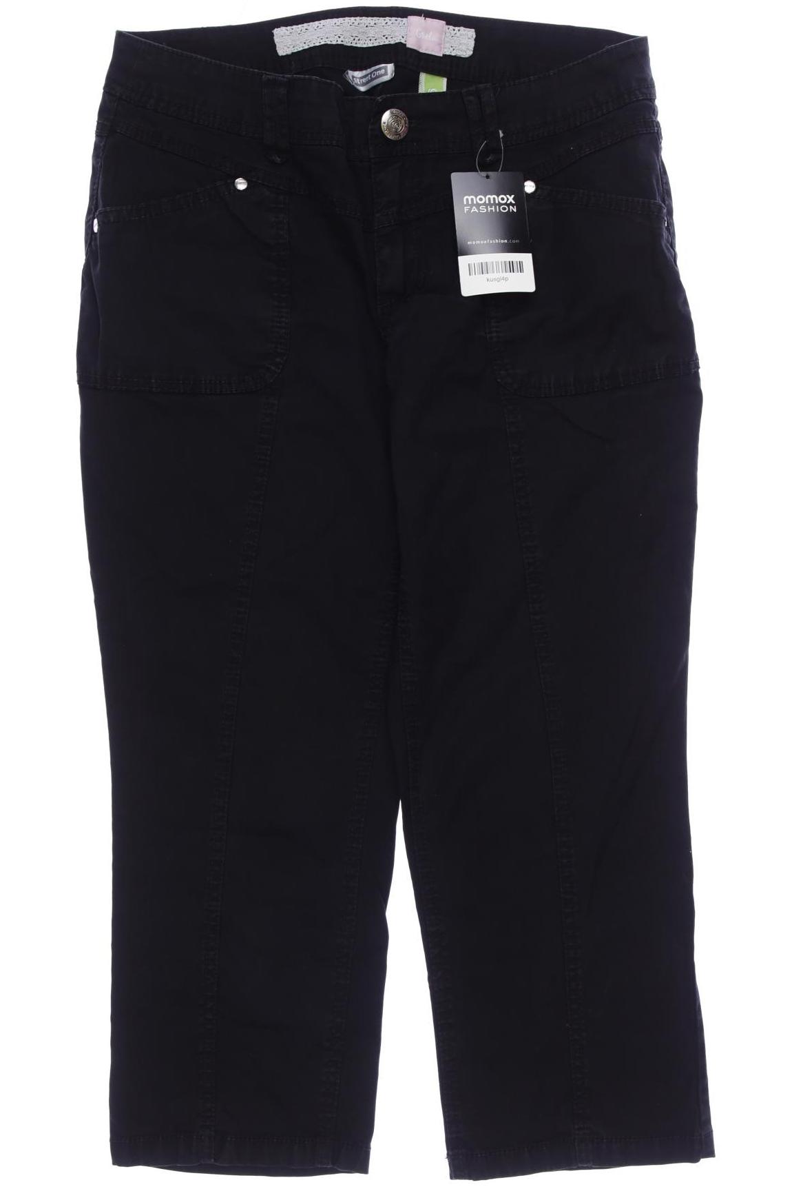 

Street One Damen Stoffhose, schwarz, Gr. 38