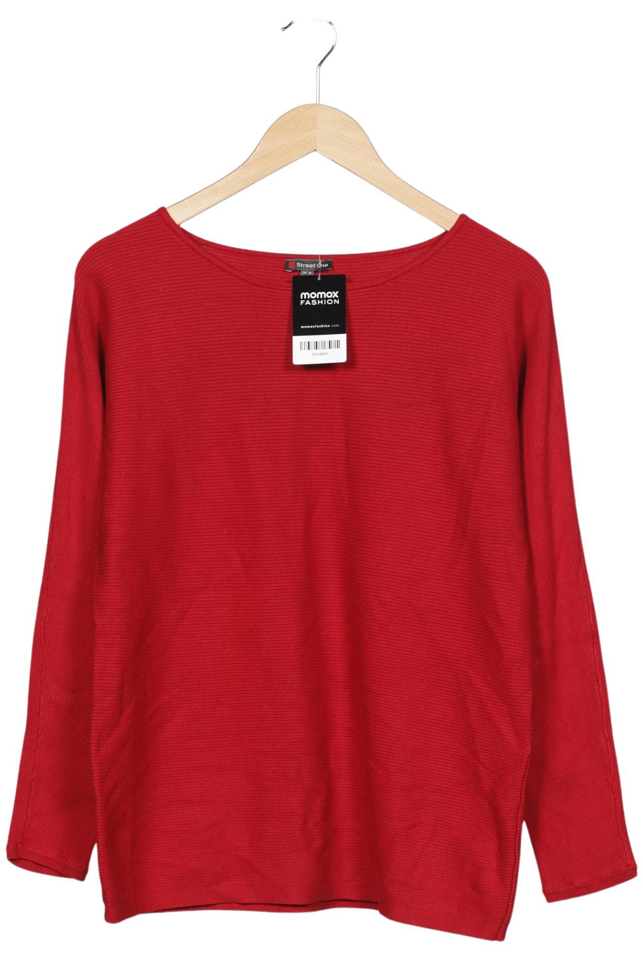 

Street One Damen Pullover, rot, Gr. 36