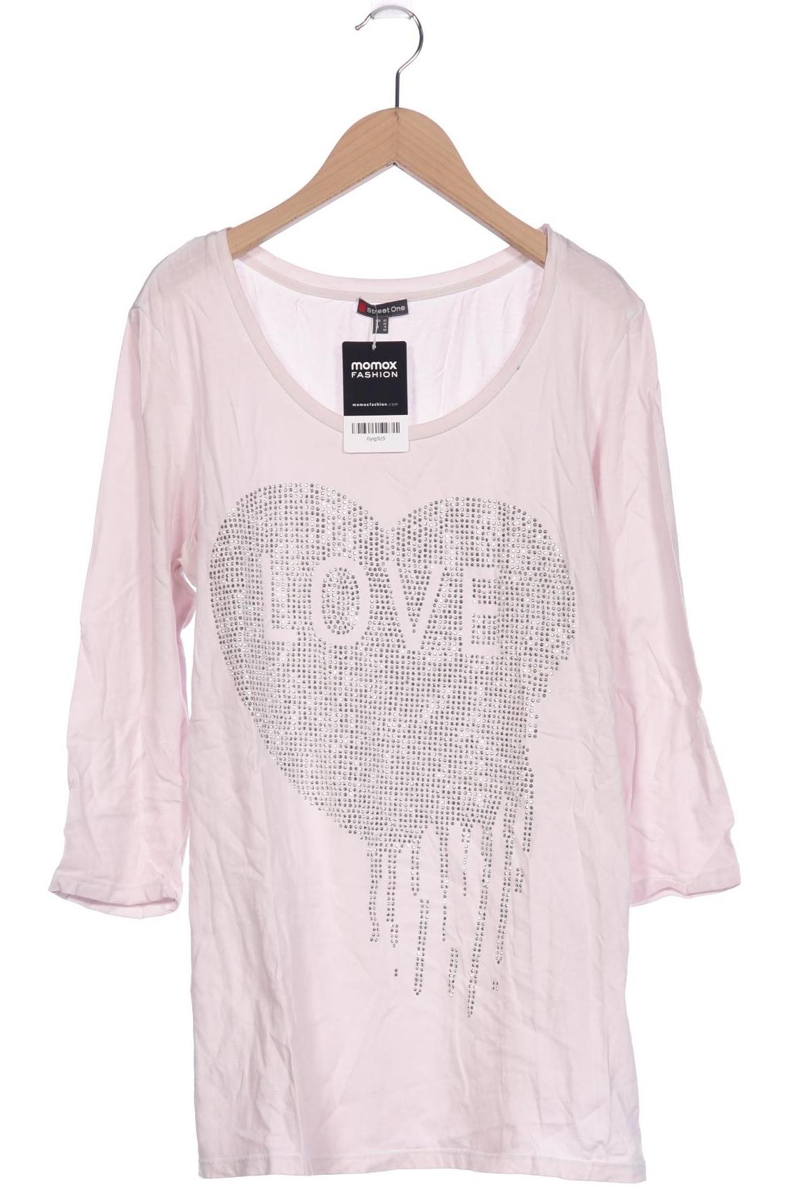 

Street One Damen Langarmshirt, pink, Gr. 42