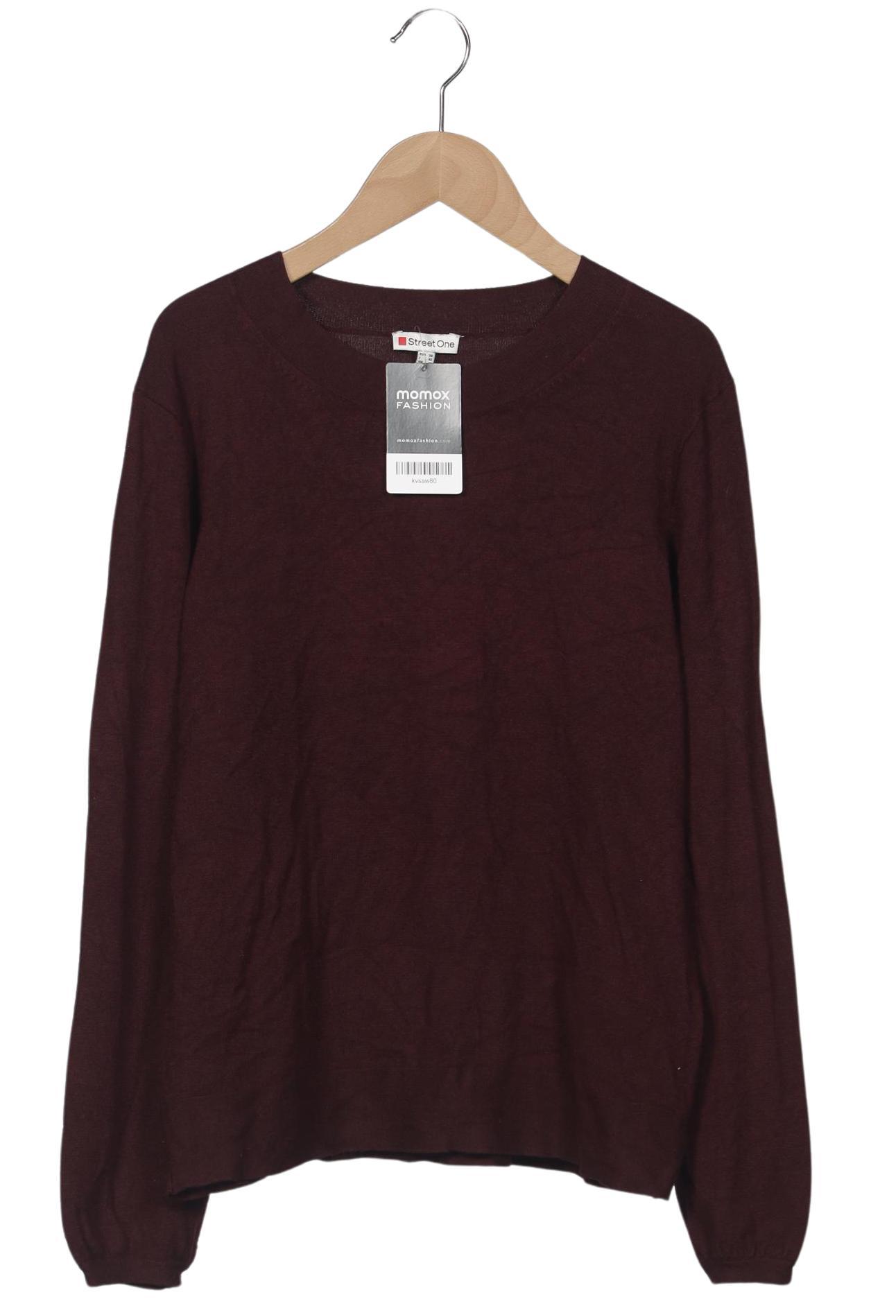

Street One Damen Pullover, bordeaux, Gr. 38