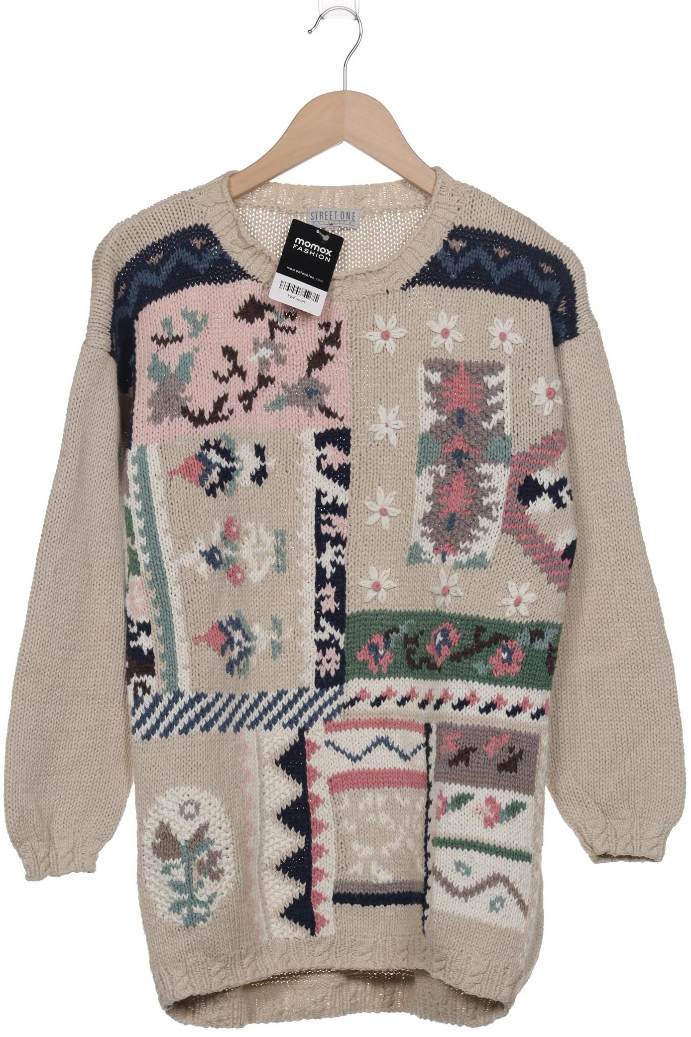 

Street One Damen Pullover, beige, Gr. 36