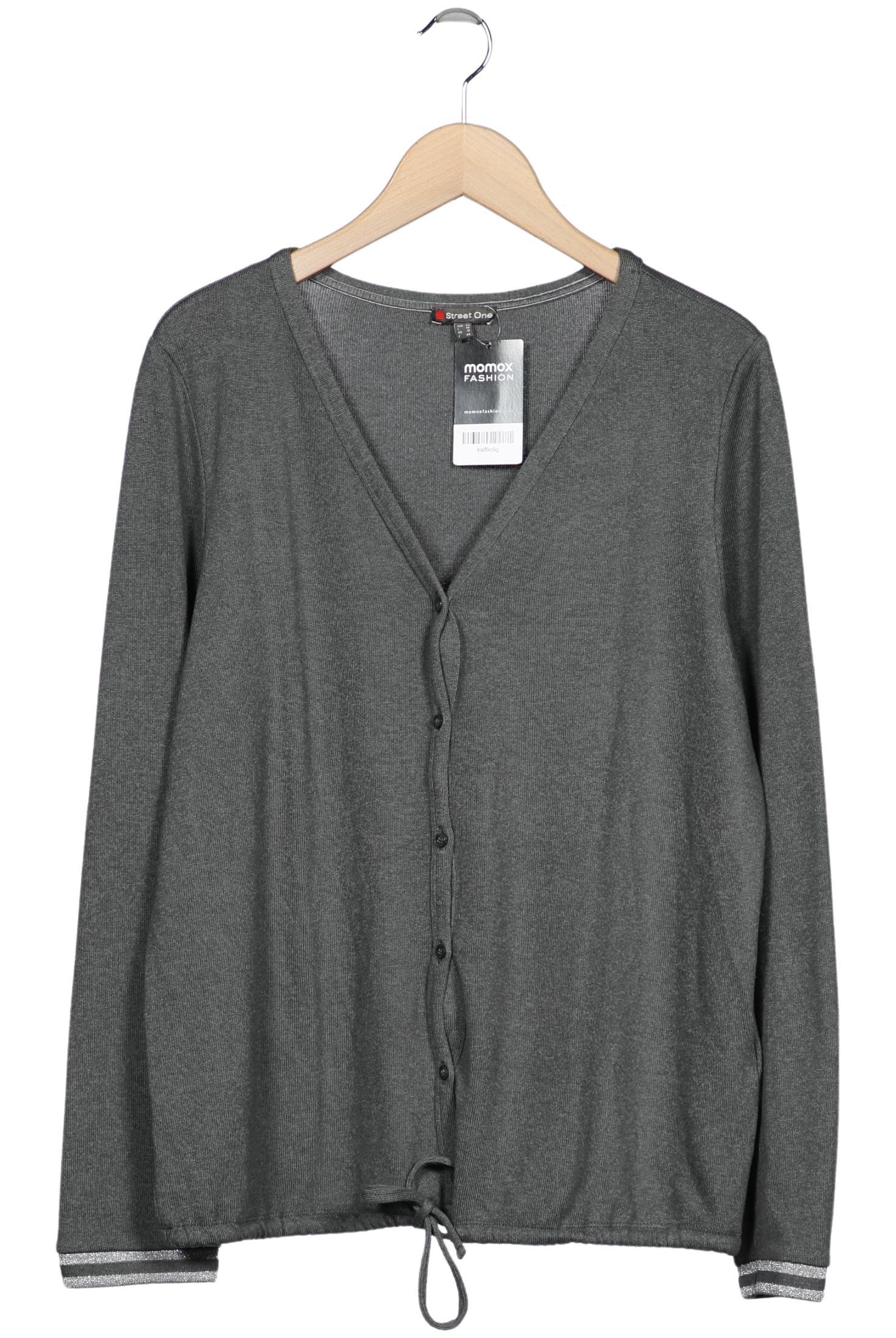 

Street One Damen Strickjacke, grau, Gr. 42