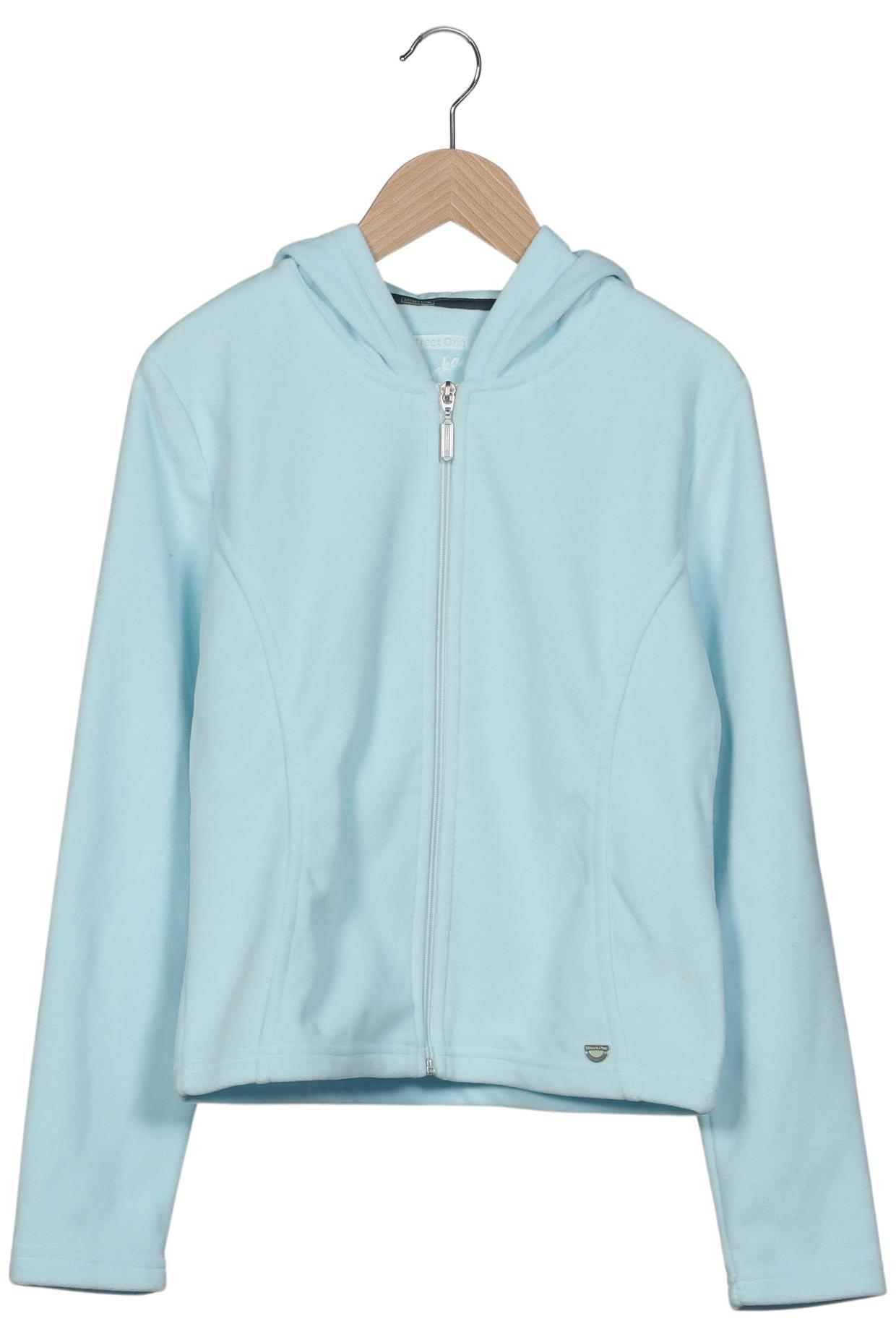 

Street One Damen Kapuzenpullover, hellblau, Gr. 36