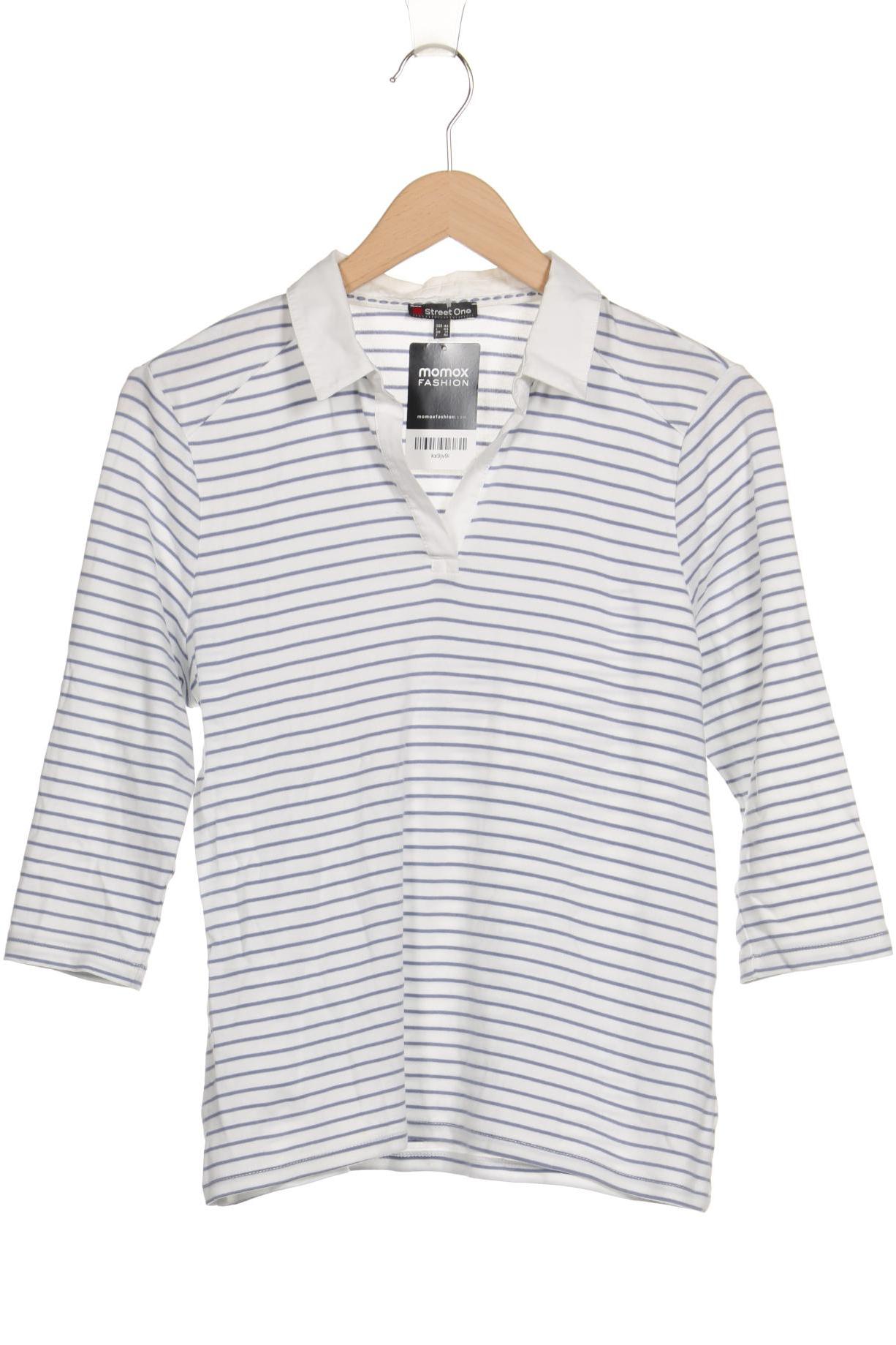 

Street One Damen Poloshirt, weiß, Gr. 40