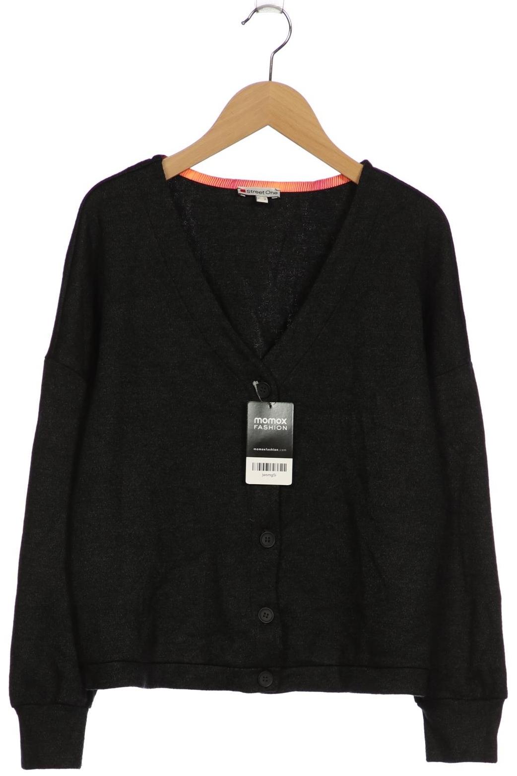 

Street One Damen Strickjacke, schwarz, Gr. 36