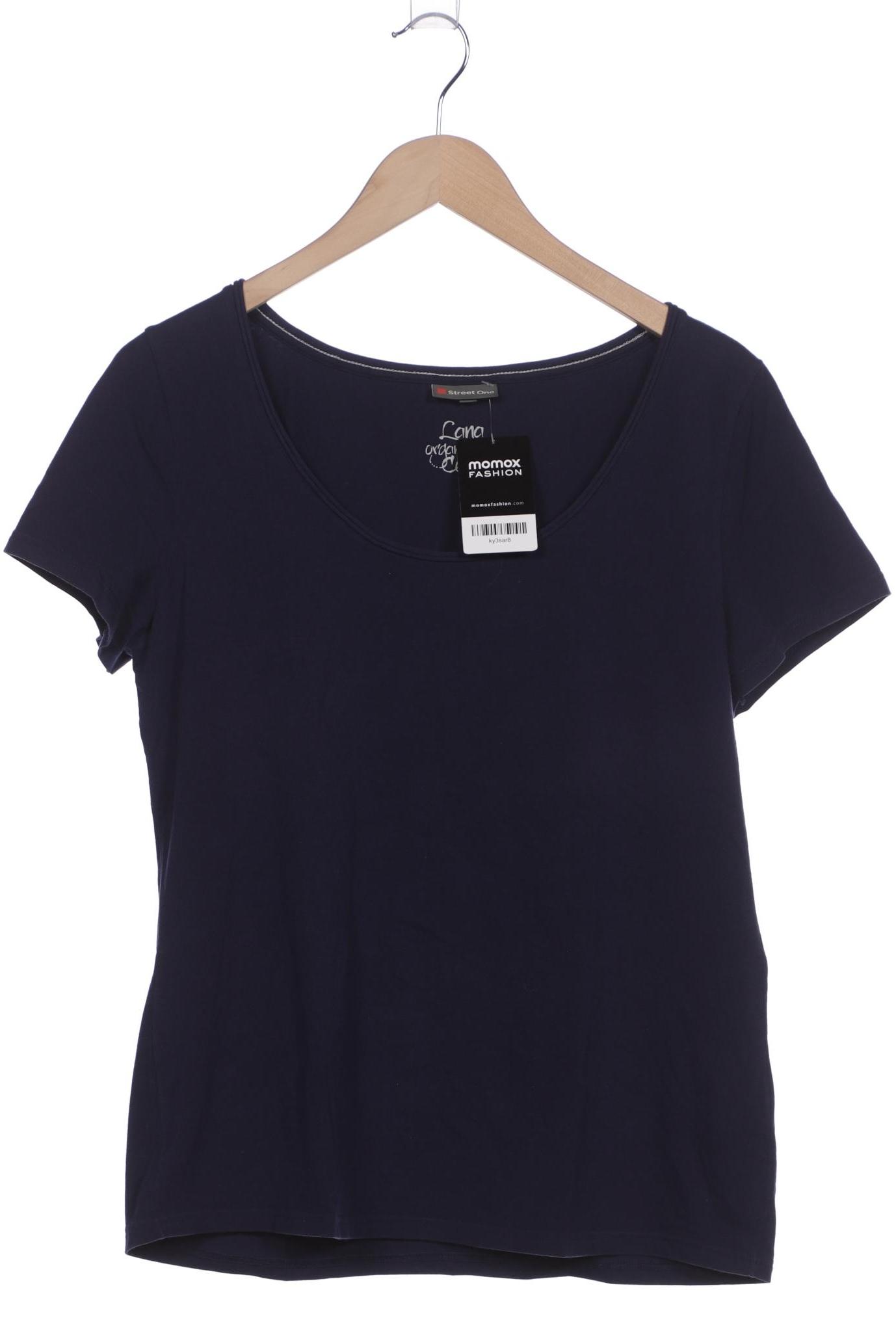 

Street One Damen T-Shirt, marineblau, Gr. 44