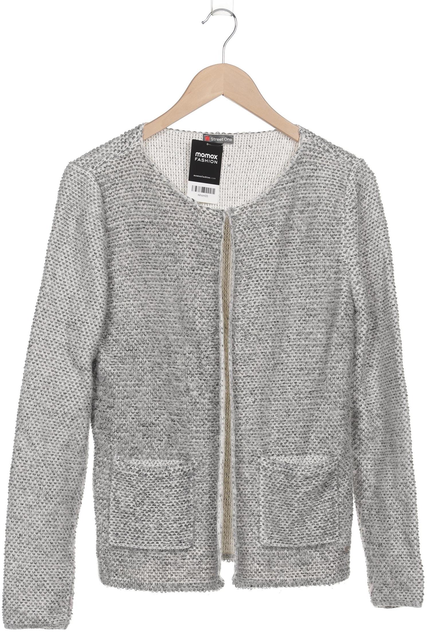 

Street One Damen Strickjacke, grau, Gr. 40