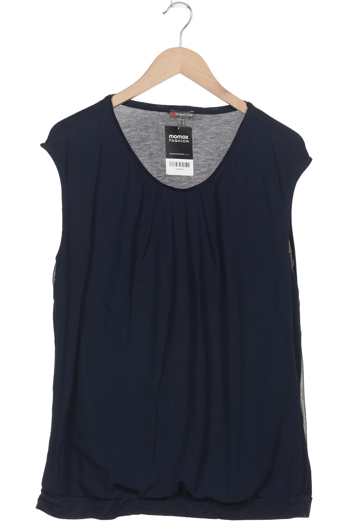 

Street One Damen T-Shirt, marineblau, Gr. 44