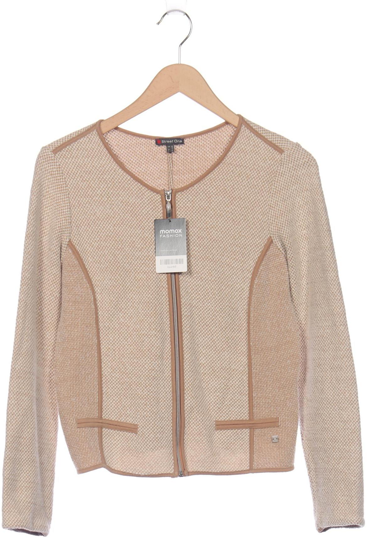 

Street One Damen Strickjacke, beige, Gr. 40