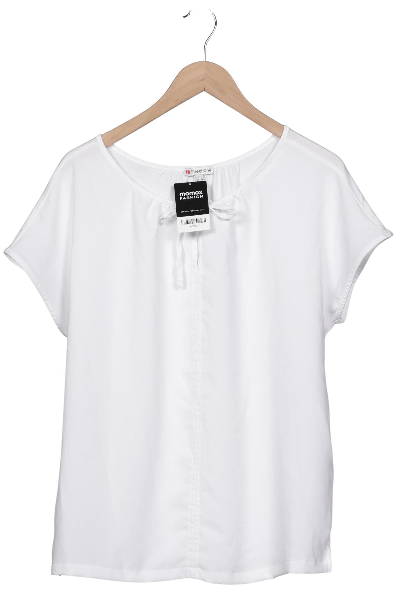 

Street One Damen Bluse, weiß, Gr. 42