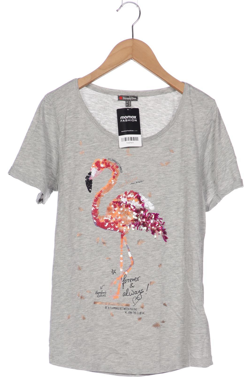 

Street One Damen T-Shirt, grau, Gr. 36