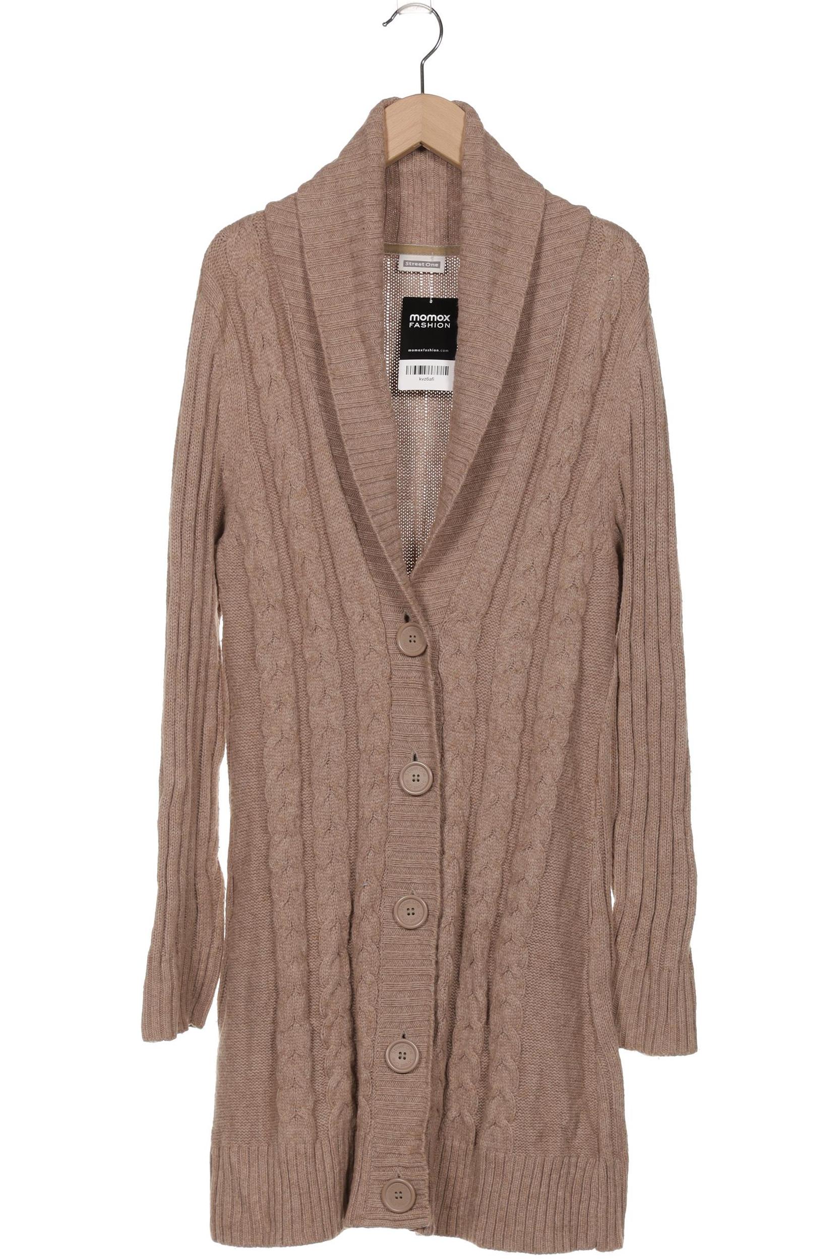 

Street One Damen Strickjacke, braun, Gr. 42