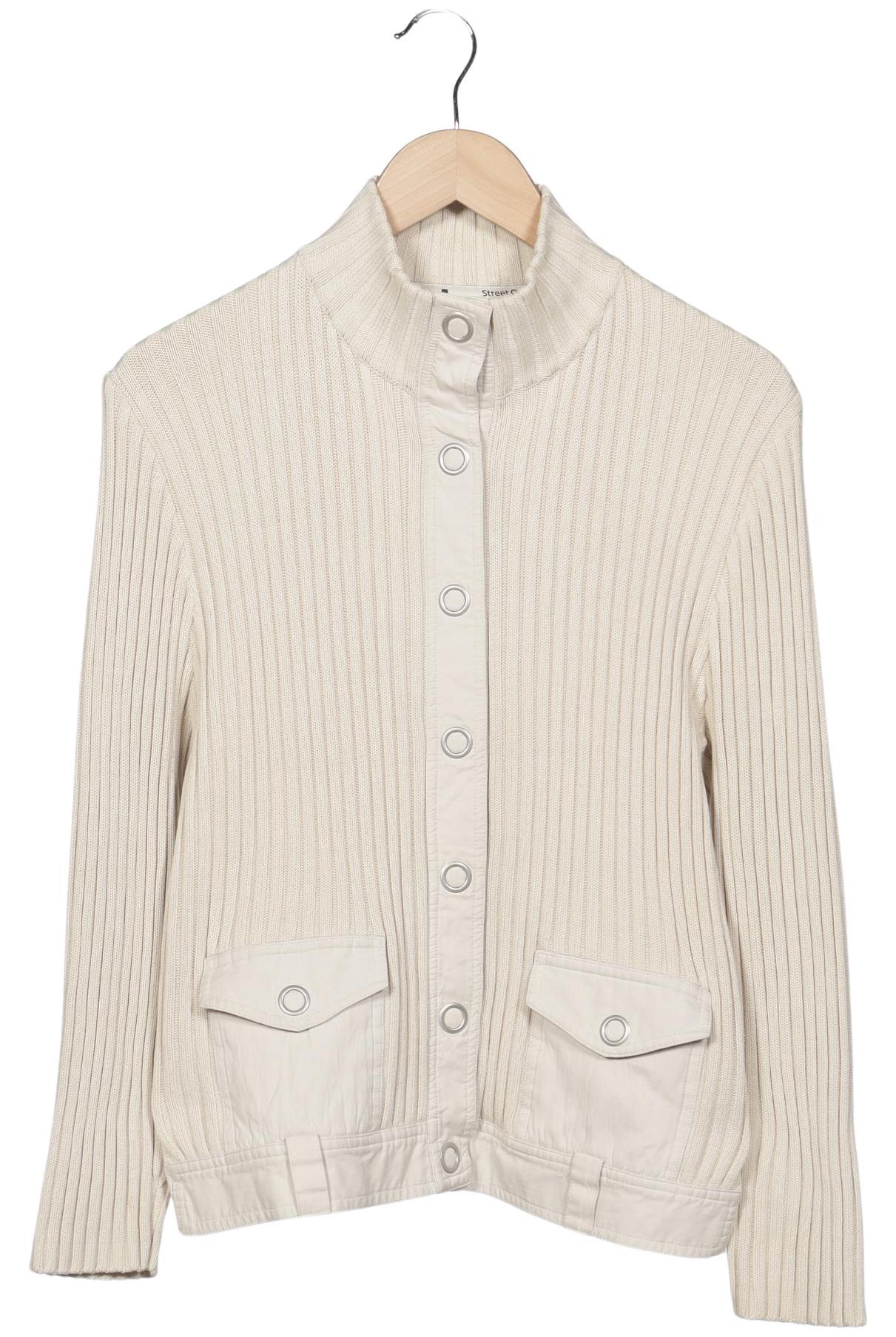 

Street One Damen Strickjacke, cremeweiß, Gr. 42