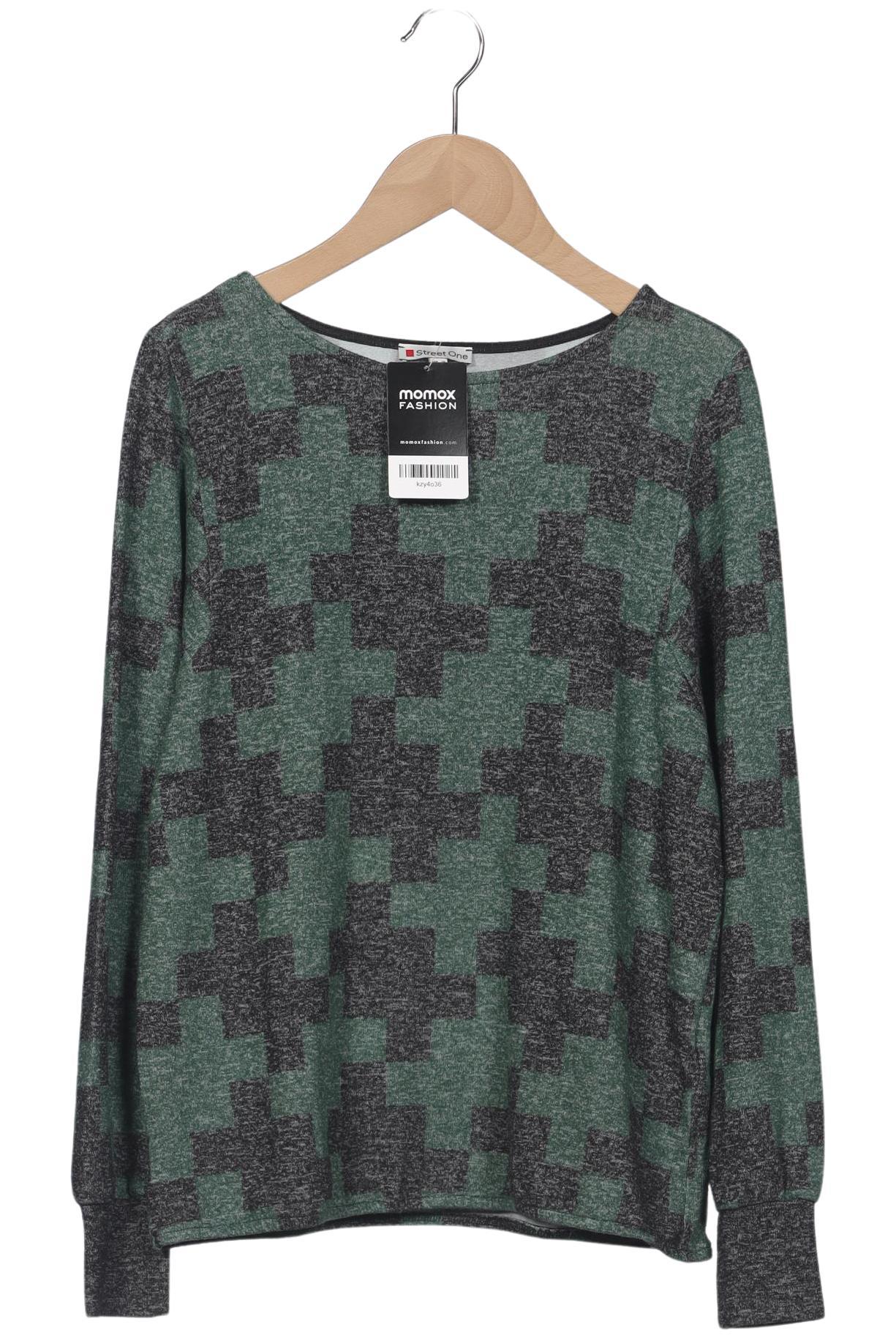 

Street One Damen Pullover, grün, Gr. 36