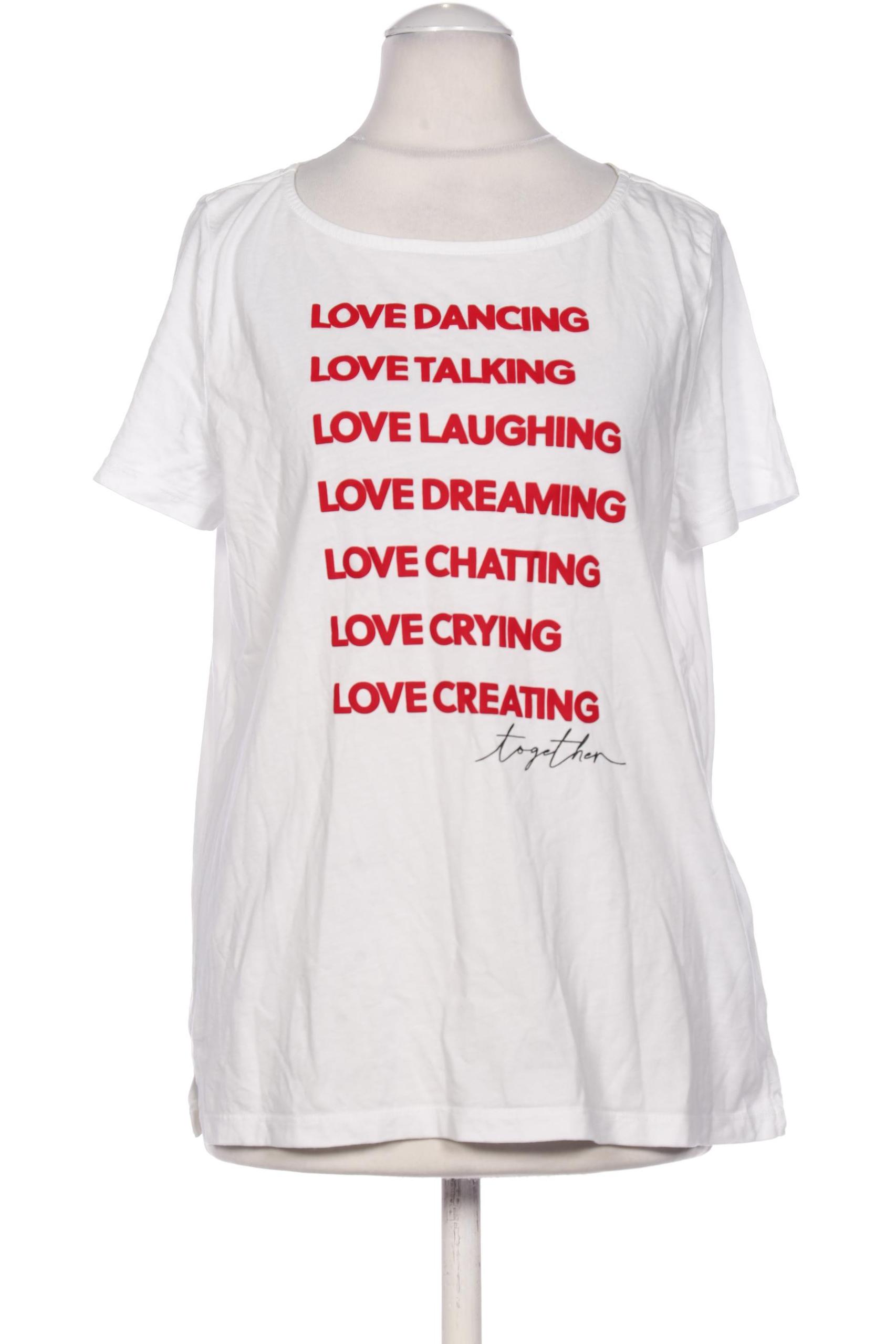 

Street One Damen T-Shirt, weiß, Gr. 36