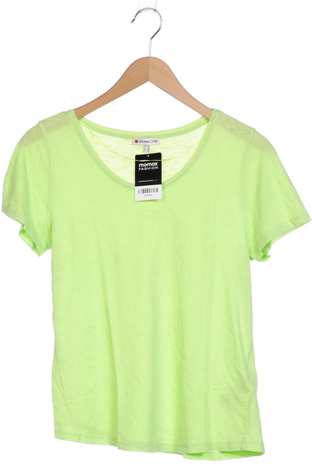 

Street One Damen T-Shirt, hellgrün, Gr. 38