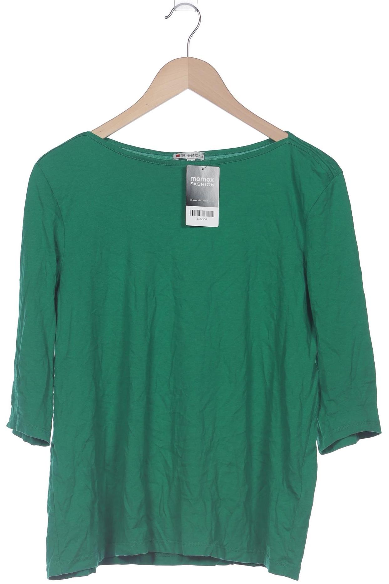 

Street One Damen Langarmshirt, grün, Gr. 46