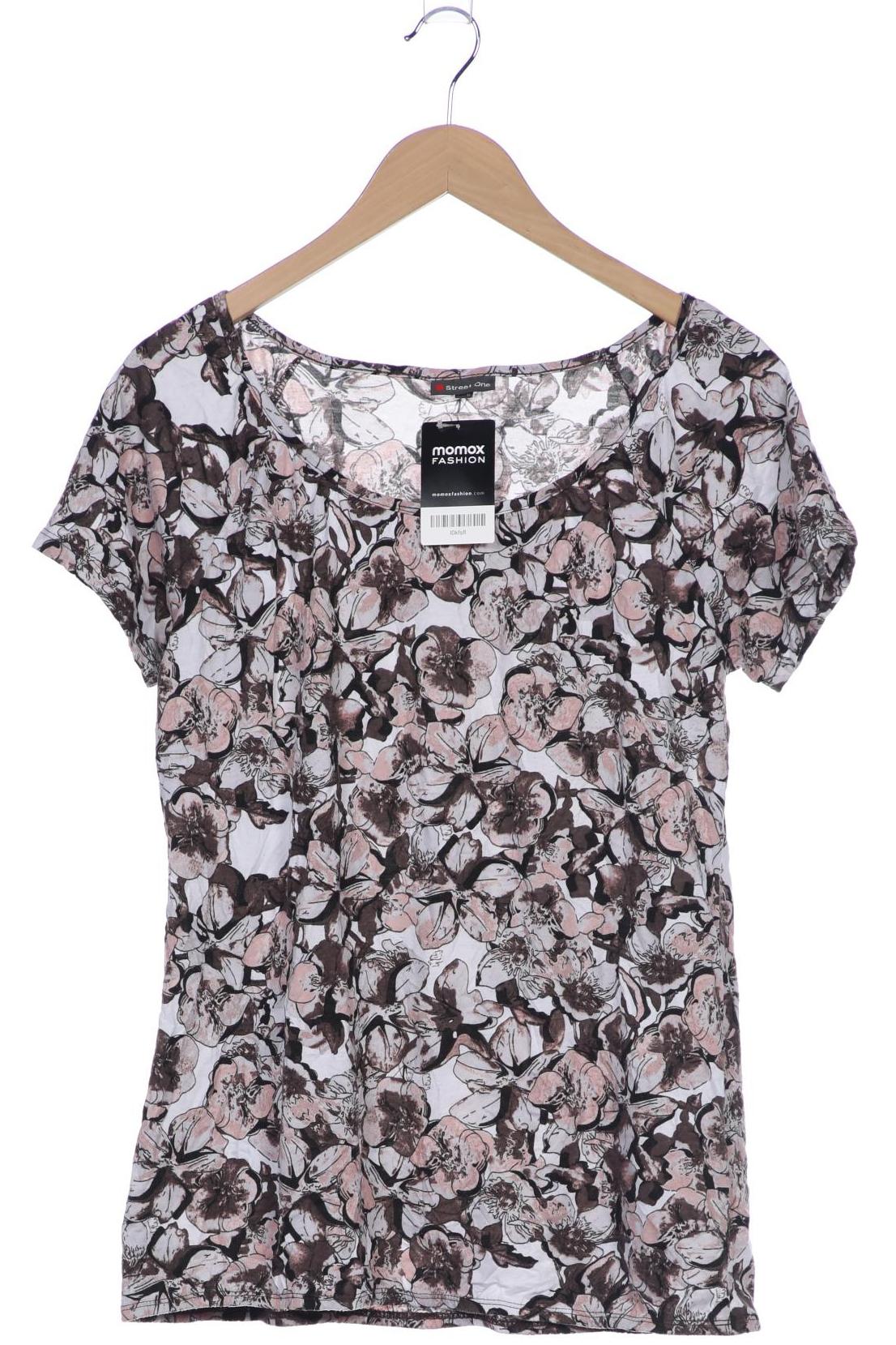 

Street One Damen T-Shirt, braun, Gr. 40