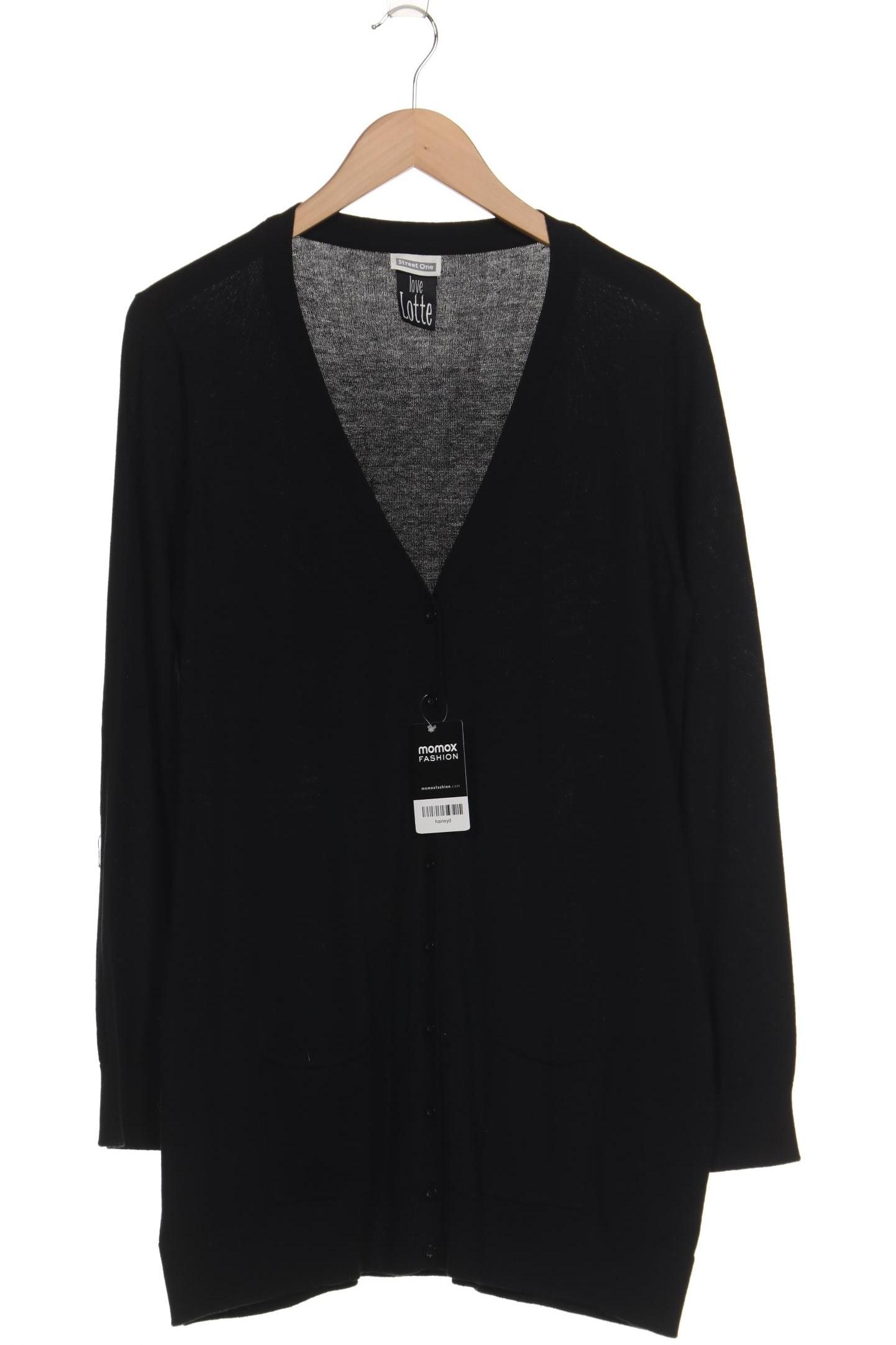 

Street One Damen Strickjacke, schwarz, Gr. 42