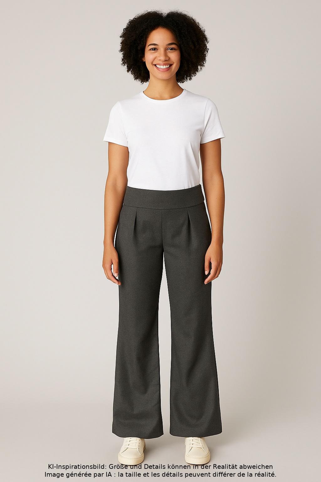 

Street One Damen Stoffhose, grau, Gr. 38