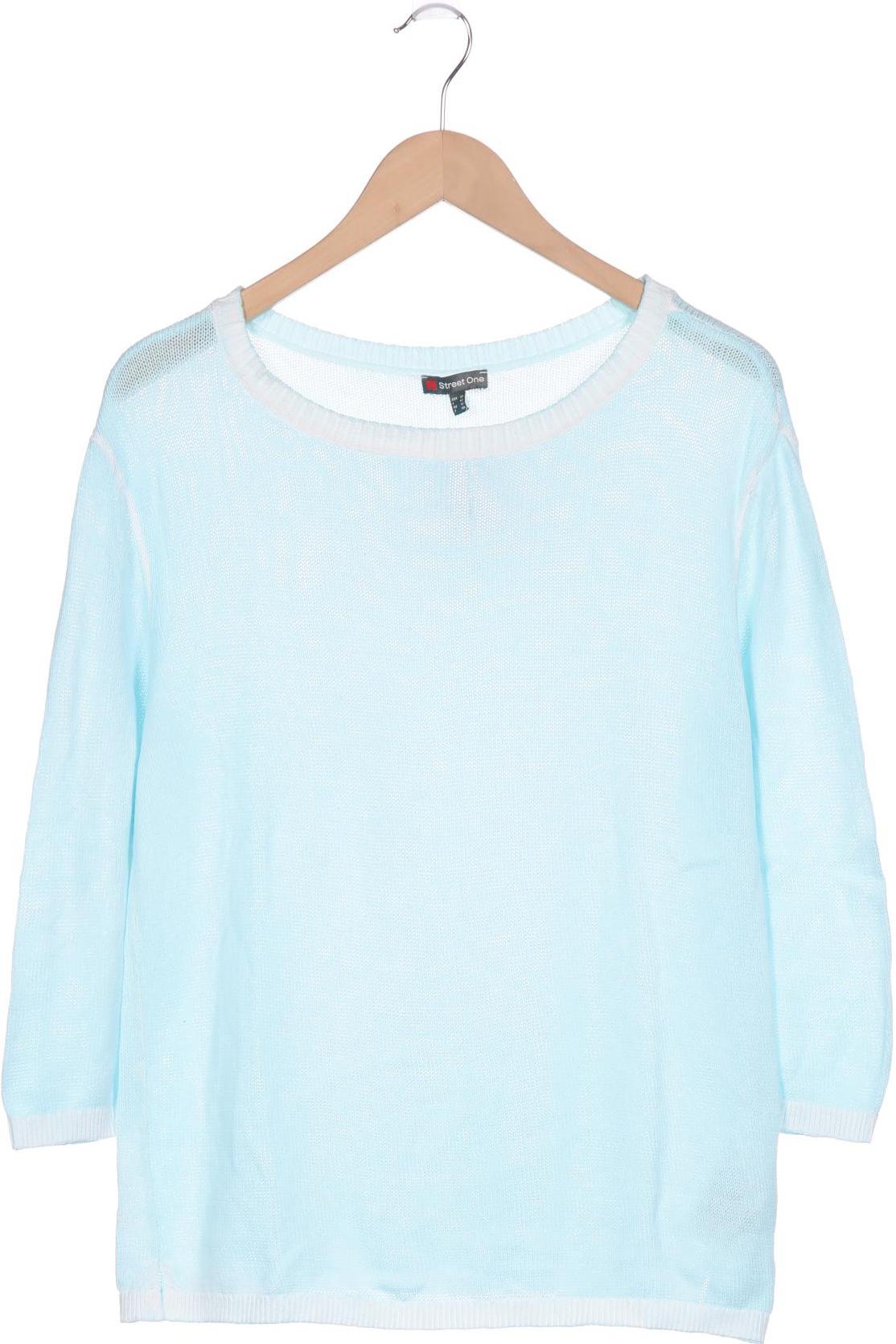 

Street One Damen Pullover, blau, Gr. 38