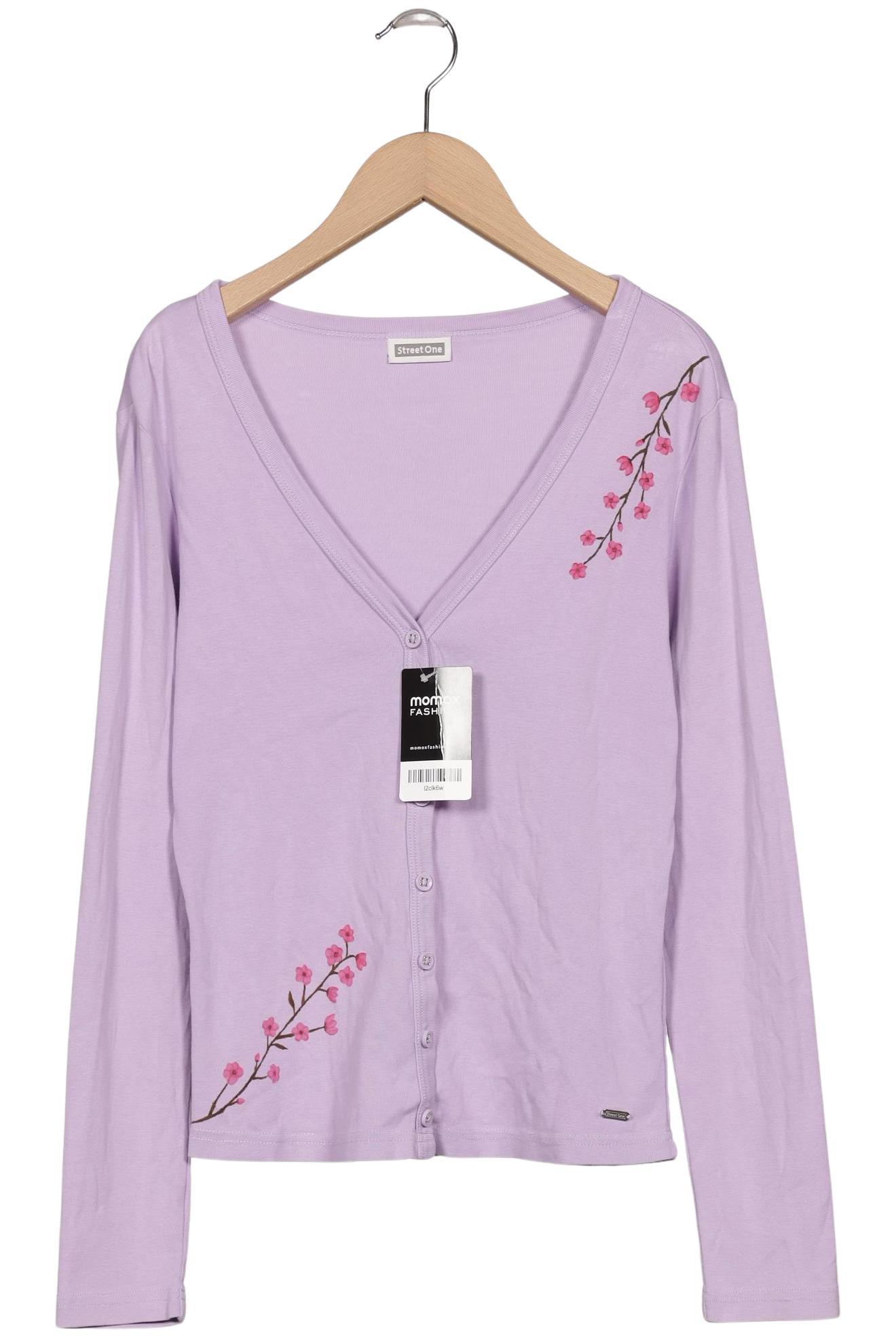 

Street One Damen Strickjacke, flieder, Gr. 36