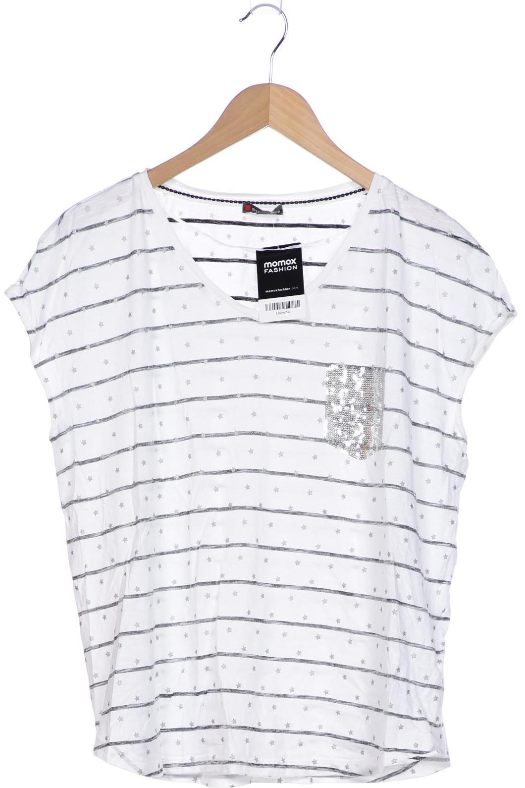 

Street One Damen T-Shirt, weiß, Gr. 44