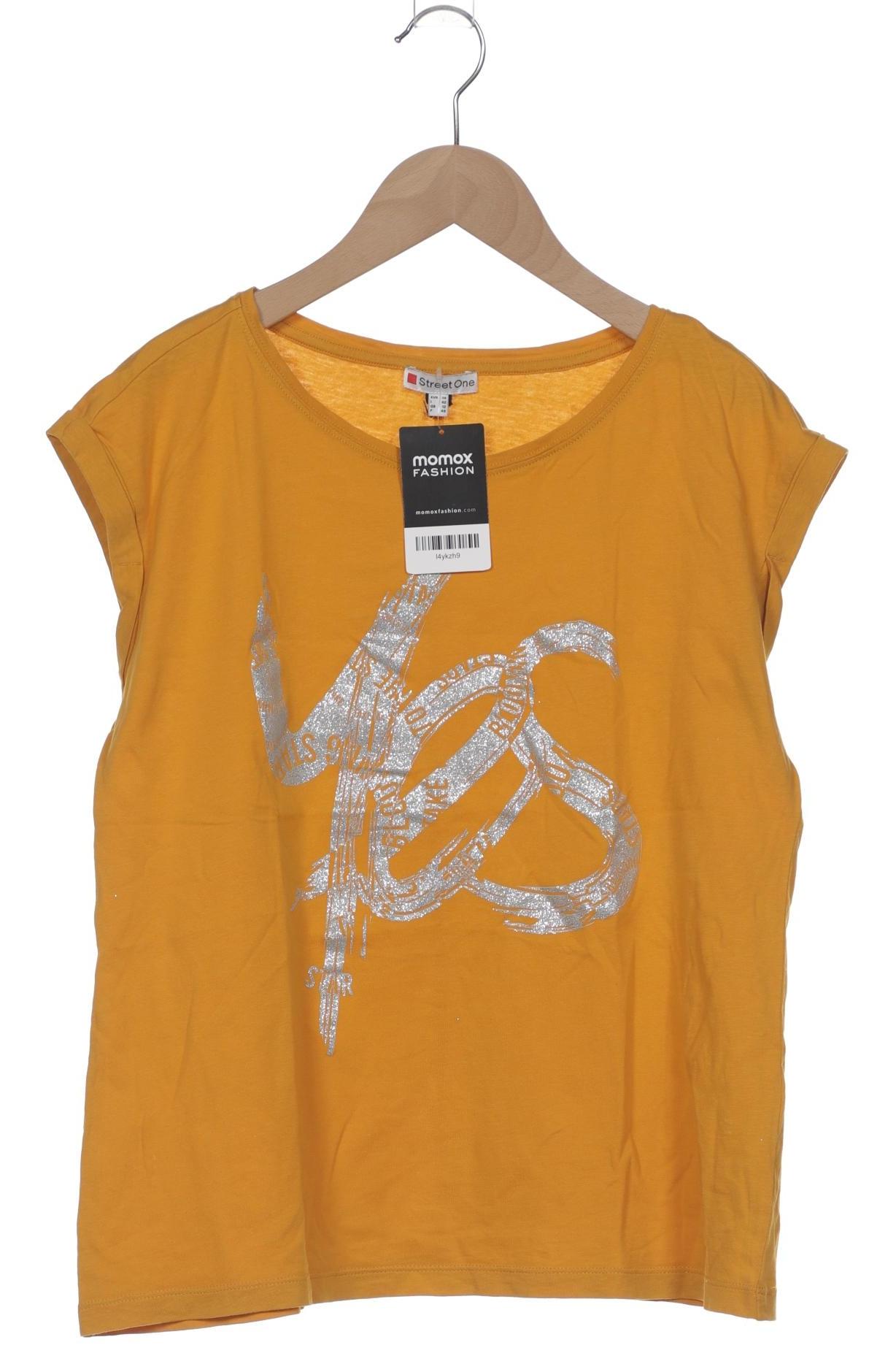 

Street One Damen T-Shirt, gelb, Gr. 38