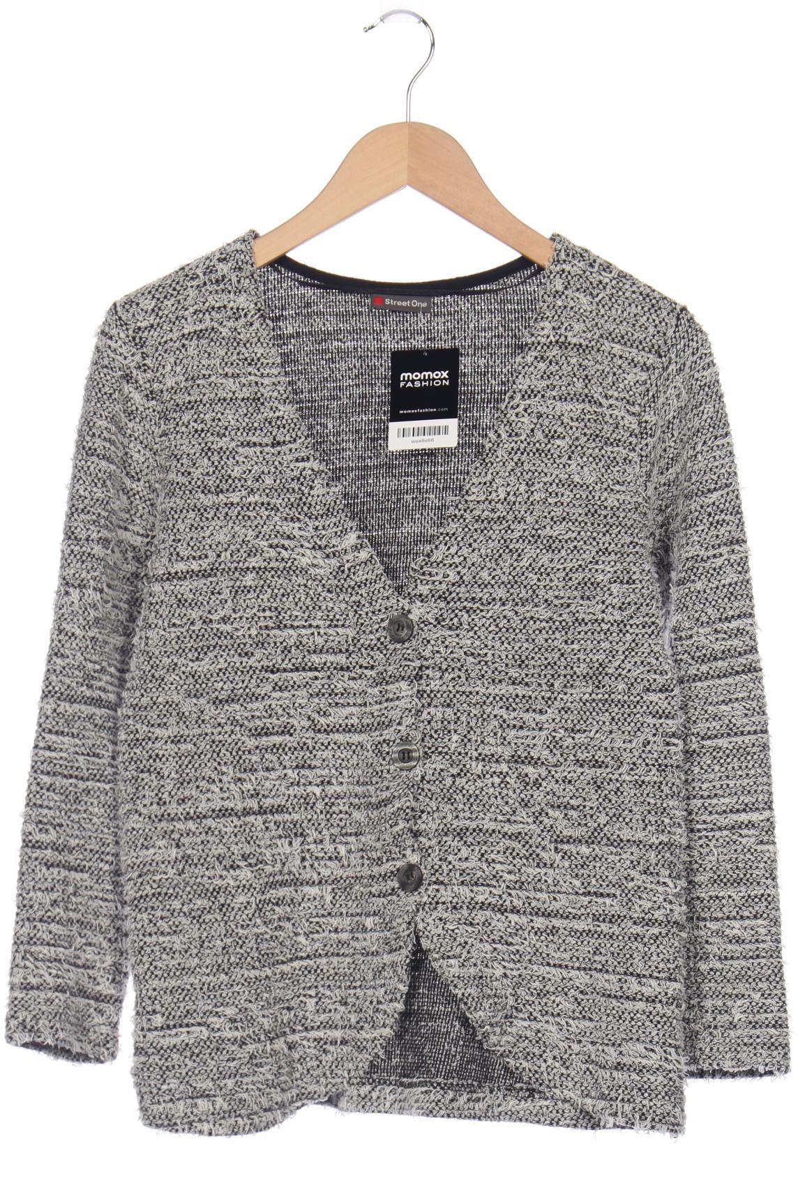 

Street One Damen Strickjacke, weiß, Gr. 36