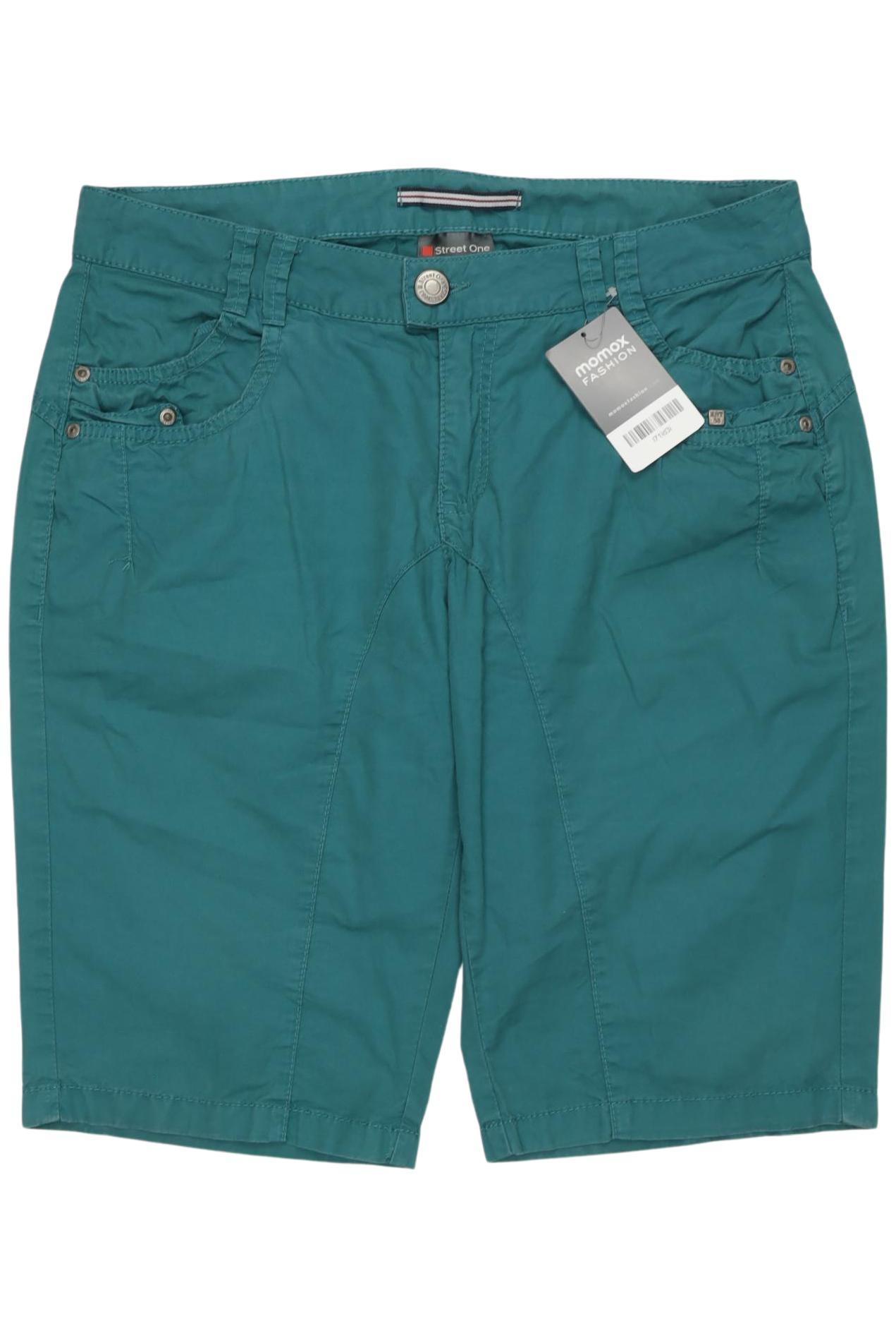 

Street One Damen Shorts, türkis, Gr. 38