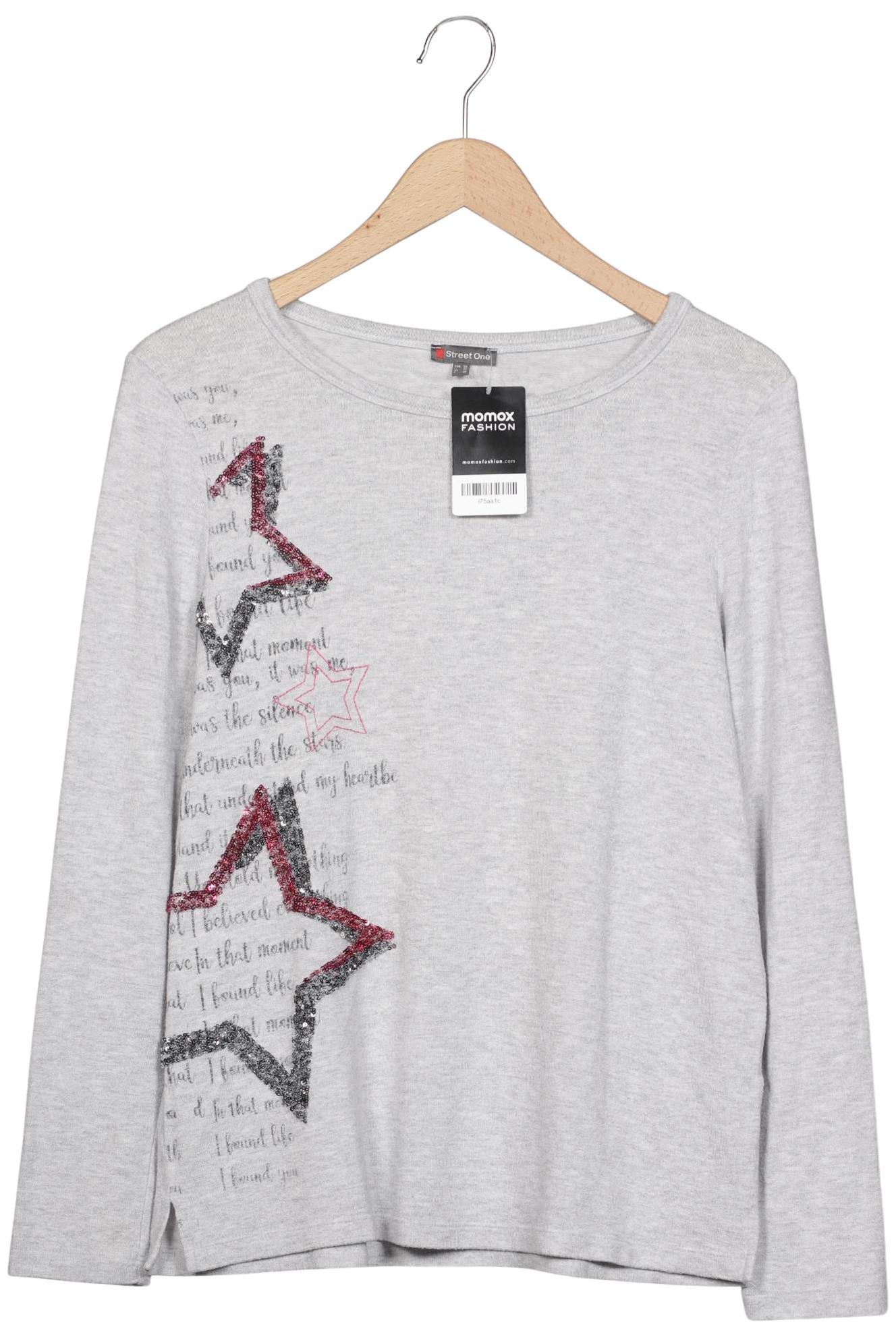 

Street One Damen Pullover, grau, Gr. 38