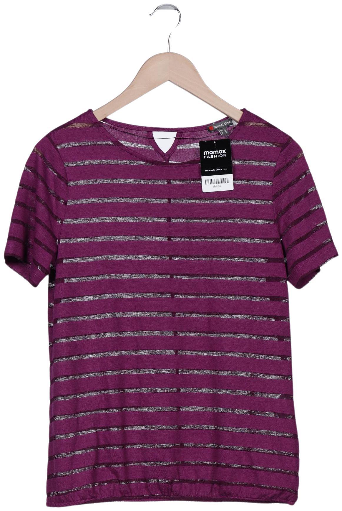 

Street One Damen T-Shirt, flieder, Gr. 38