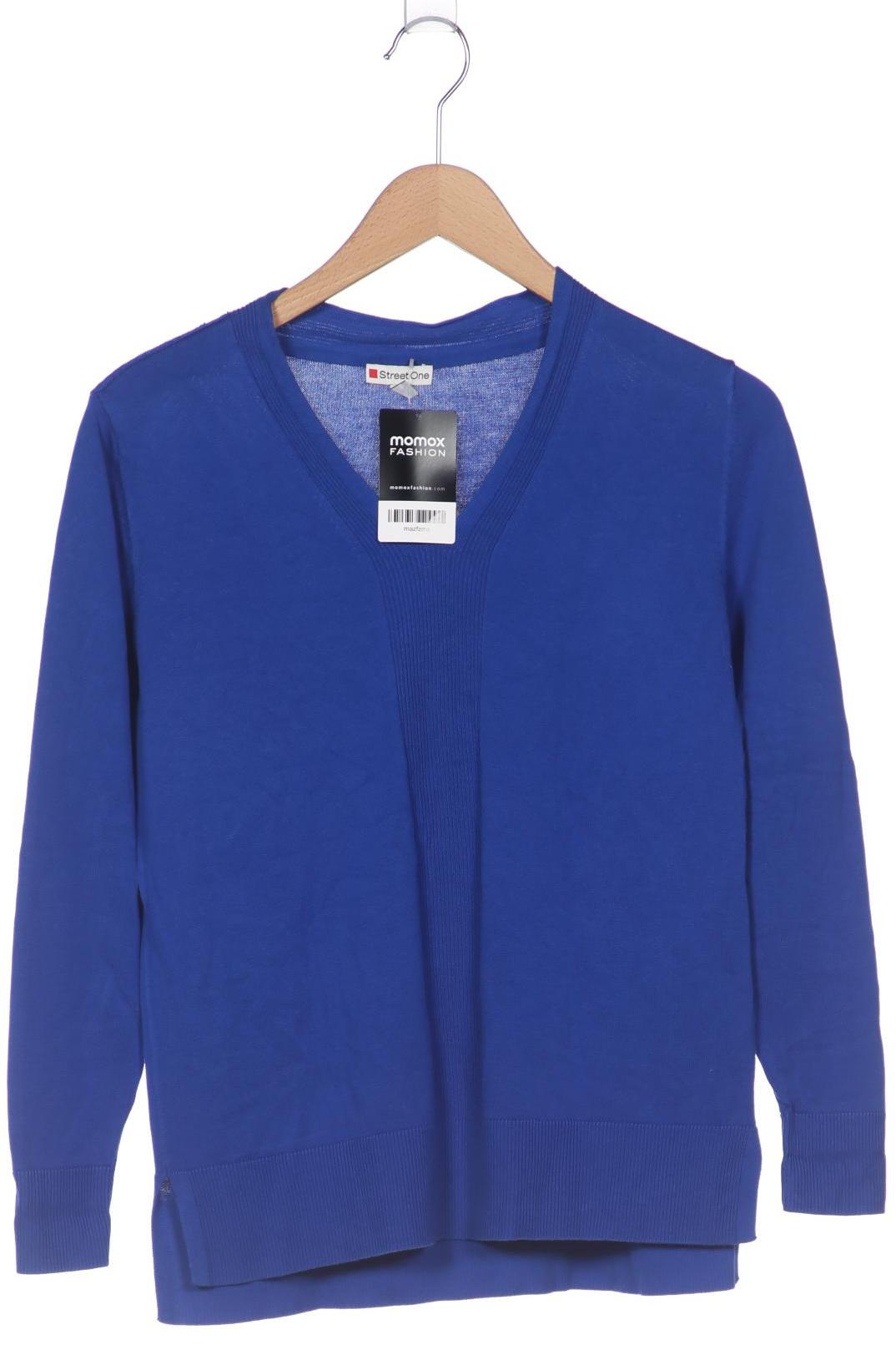 

Street One Damen Pullover, blau, Gr. 34