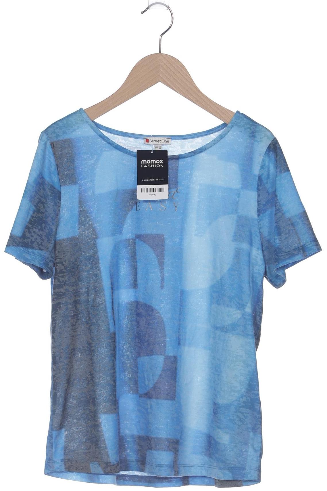 

Street One Damen T-Shirt, blau, Gr. 38