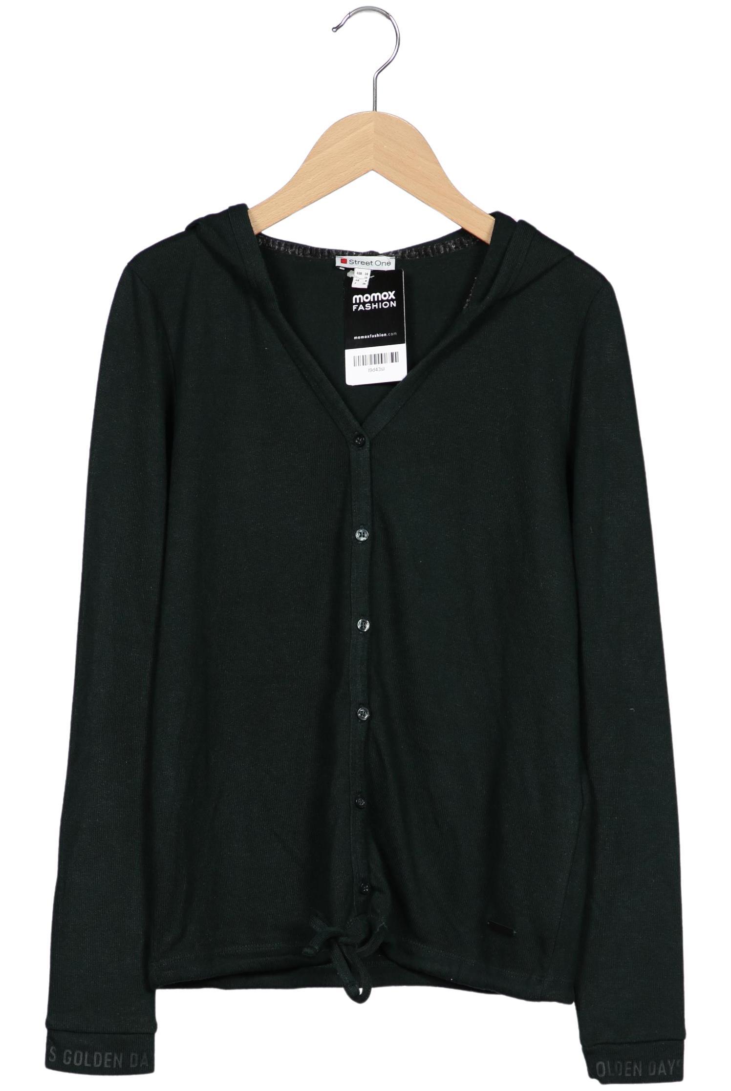 

Street One Damen Strickjacke, grün, Gr. 34