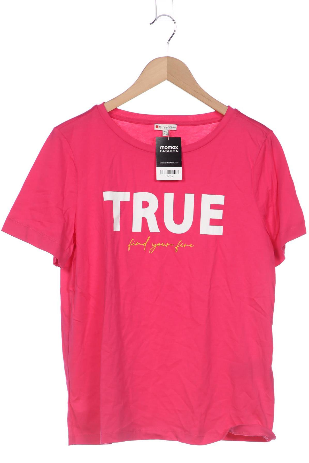 

Street One Damen T-Shirt, pink, Gr. 42