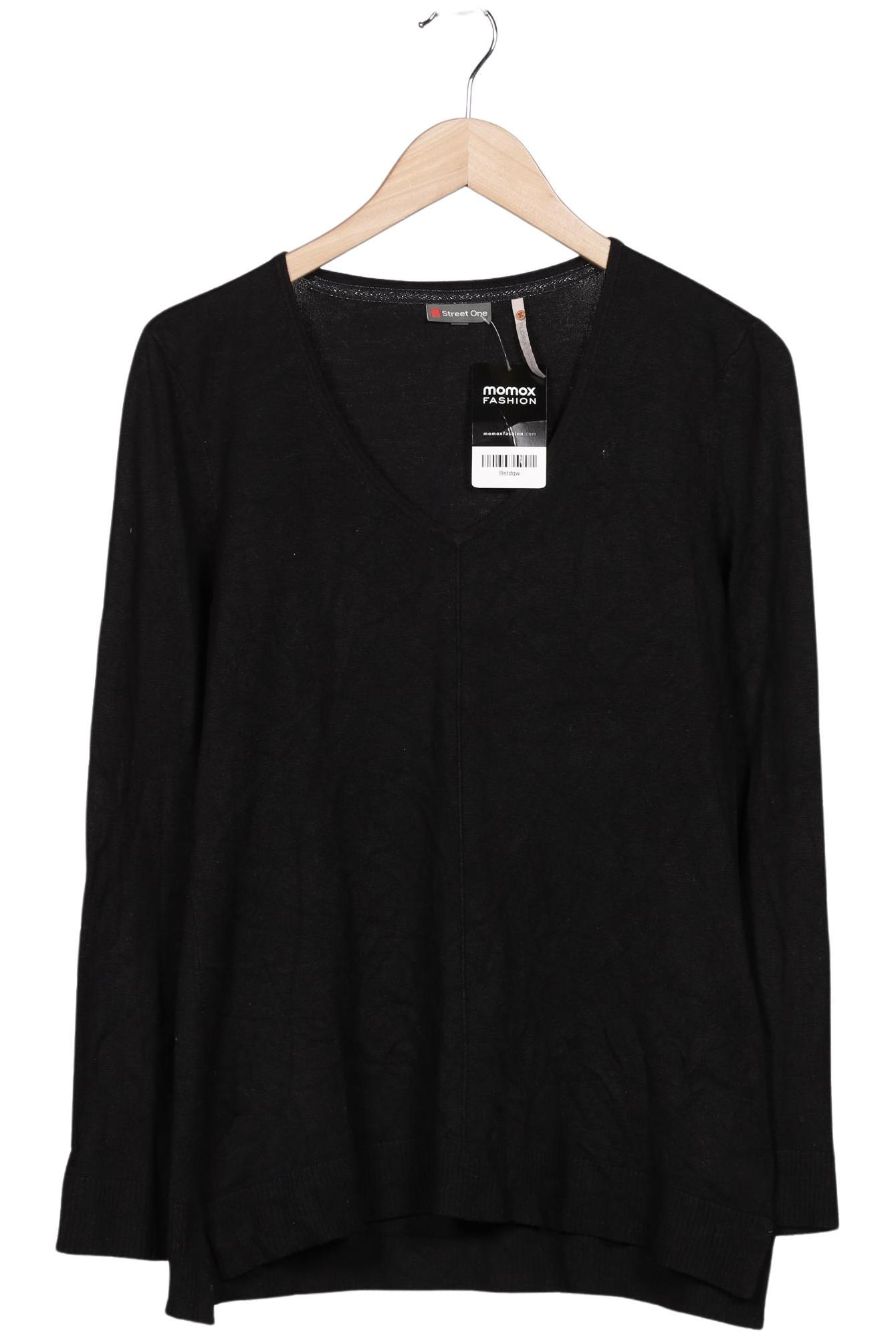 

Street One Damen Langarmshirt, schwarz, Gr. 38
