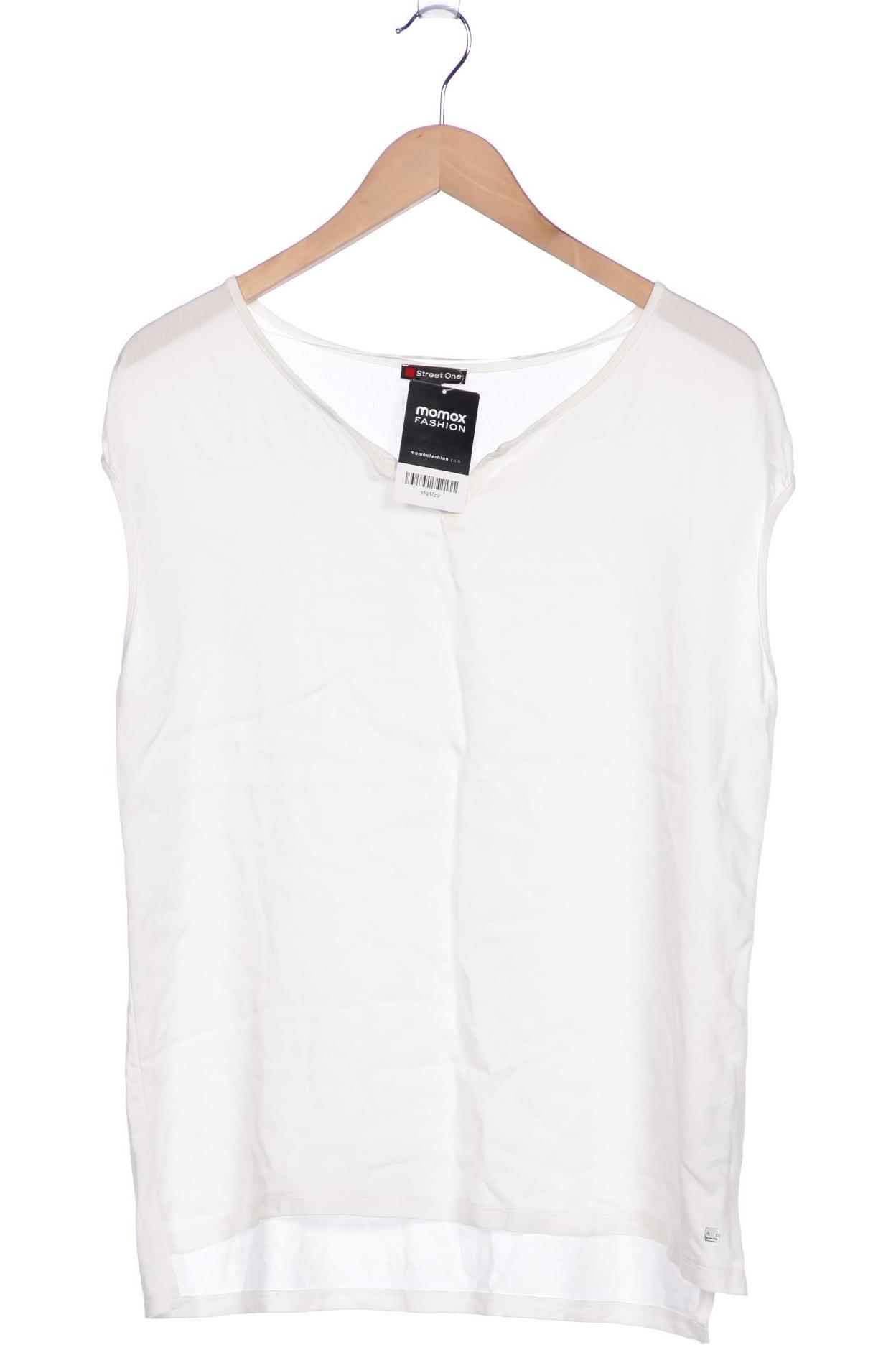 

Street One Damen T-Shirt, weiß, Gr. 40