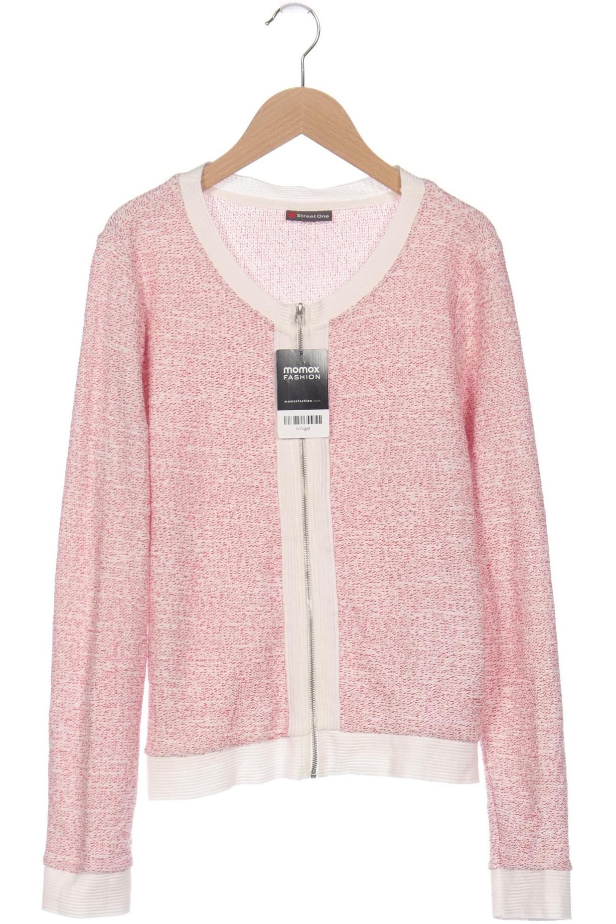 

Street One Damen Strickjacke, pink, Gr. 40