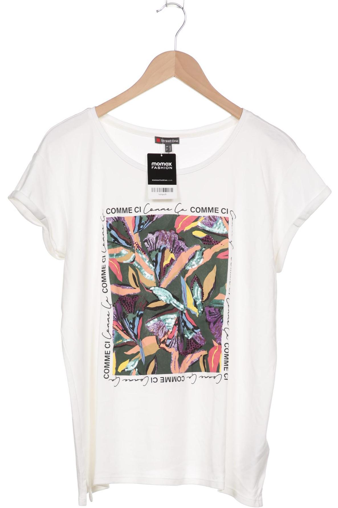 

Street One Damen T-Shirt, weiß