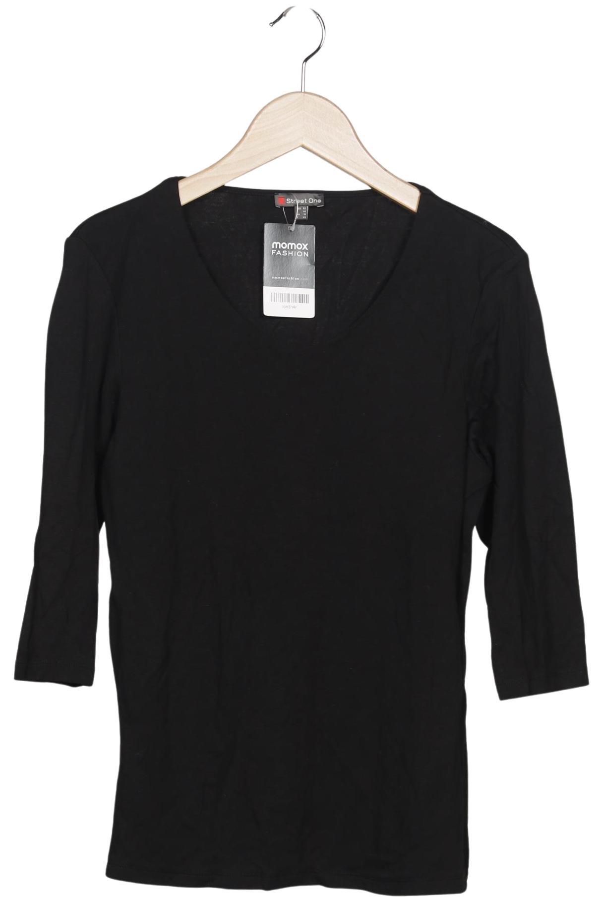 

Street One Damen Langarmshirt, schwarz, Gr. 42