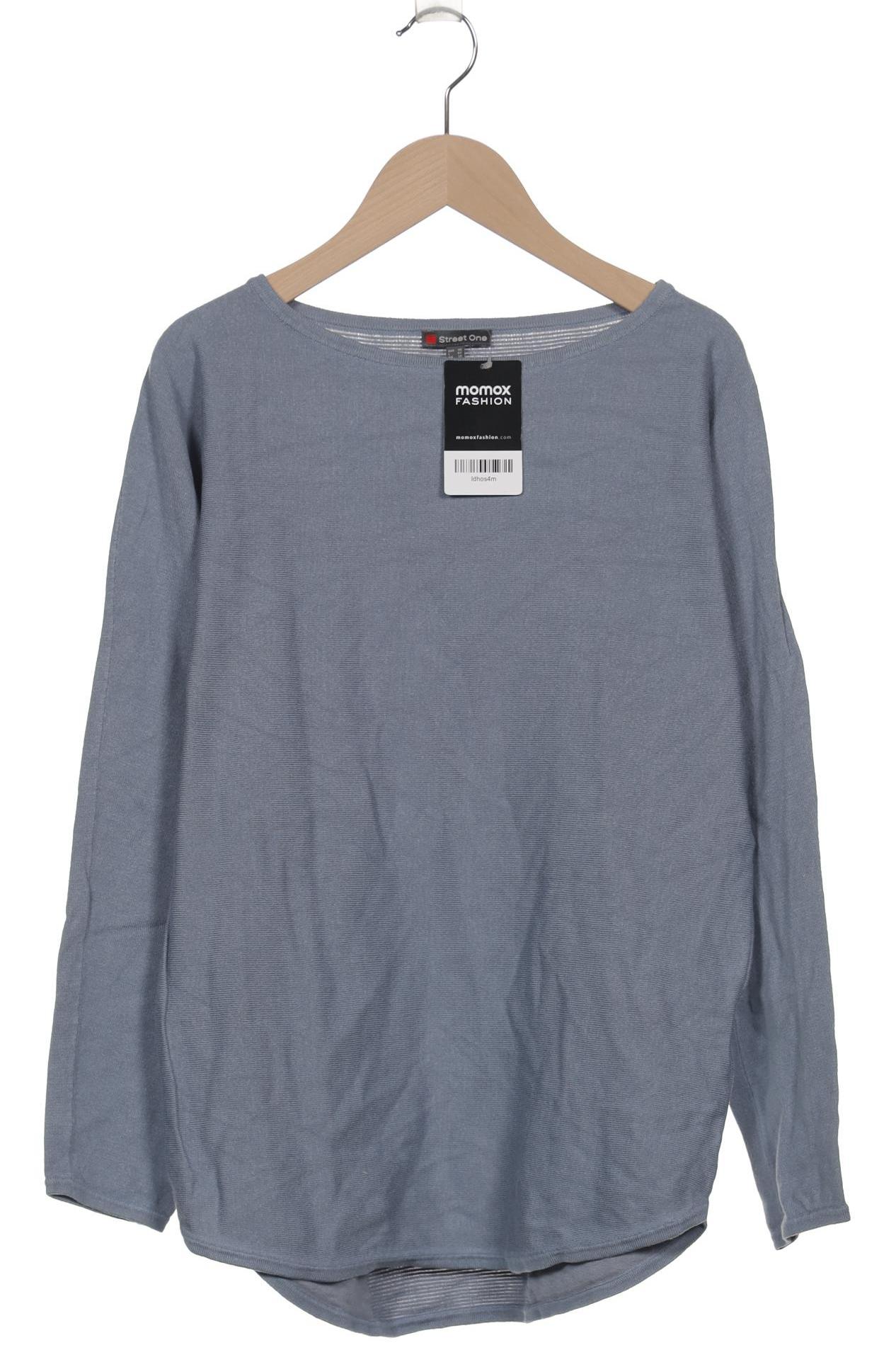 

Street One Damen Pullover, blau, Gr. 38
